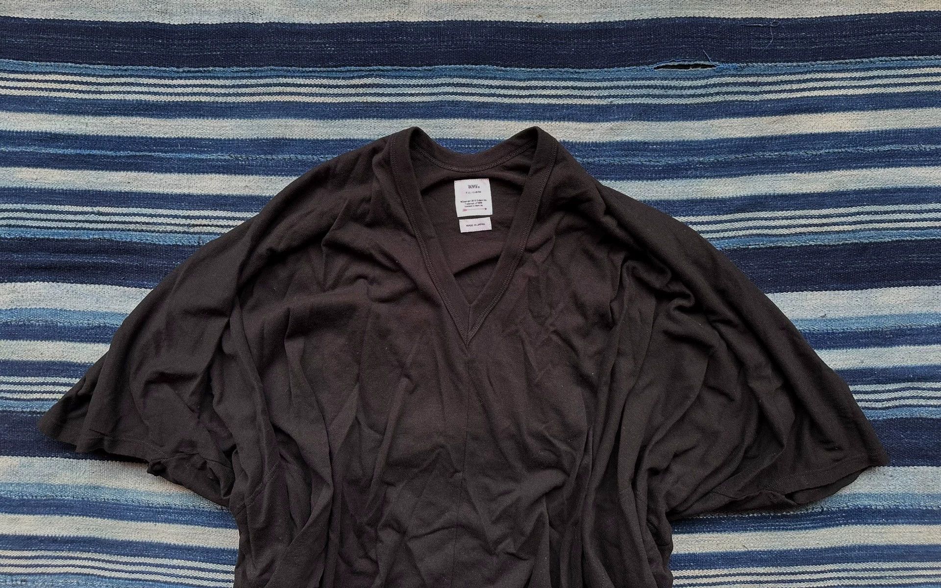 Visvim VISVIM WMV RUANA TEE 24SS Silk Batwing Women's 00 Size XXS / US 00 / IT 34 - 3 Thumbnail
