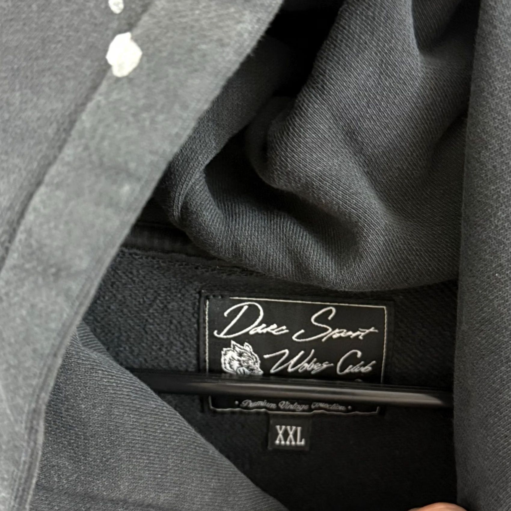 Darc Sport Darc Sport Hoodie Men’s 2XL Black Wolves Club Pullover Streetwear Graphic Print Knit Heavyweight Logo Hooded Size US M / EU 48-50 / 2 - 6 Thumbnail