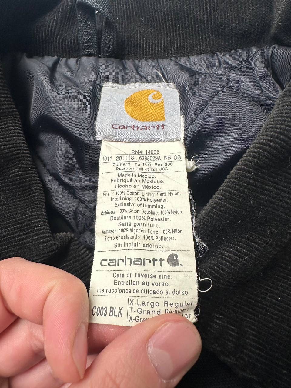 Carhartt Carhartt Detroit Boxy C003BLK Crop Jacket Size US XL / EU 56 / 4 - 6 Thumbnail