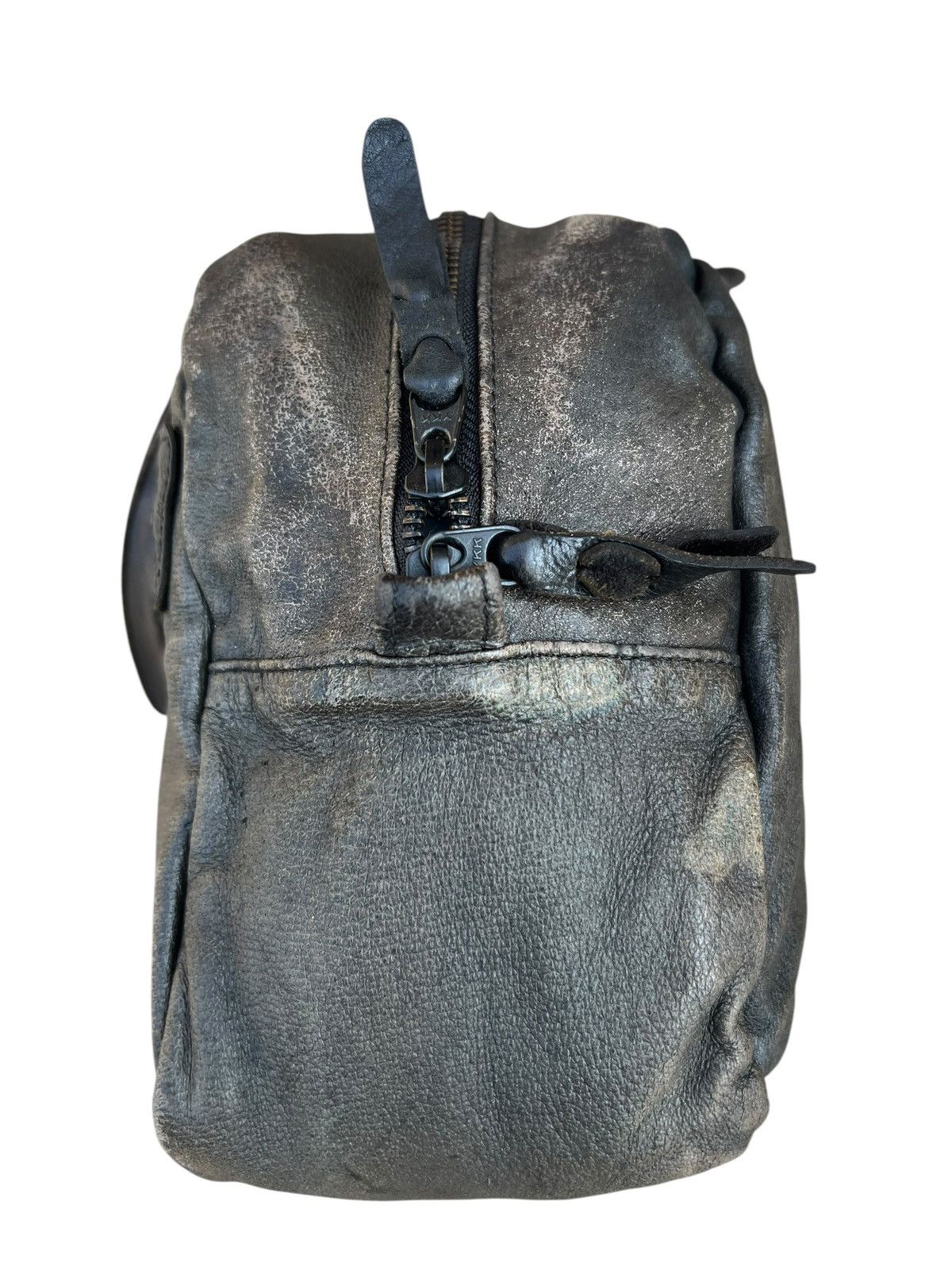 Japanese Brand Butler Verner Sails Japan Distressed Patina Leather Bag Size ONE SIZE - 11 Thumbnail