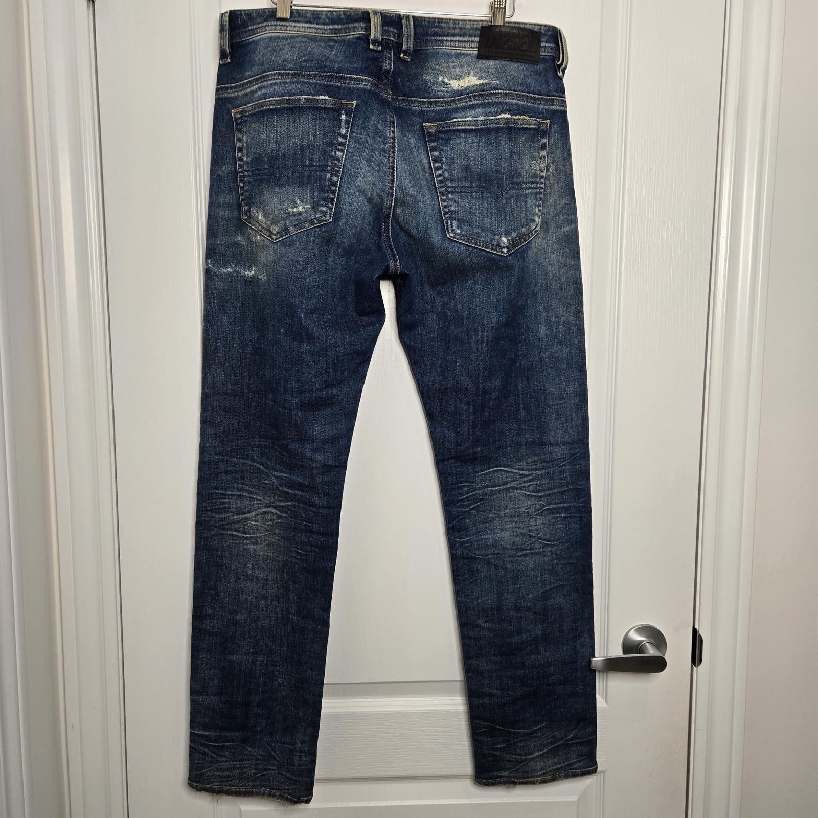 Diesel DIESEL THOMMER-T 0870Q Jeans 34 Size US 34 / EU 50 - 3 Thumbnail