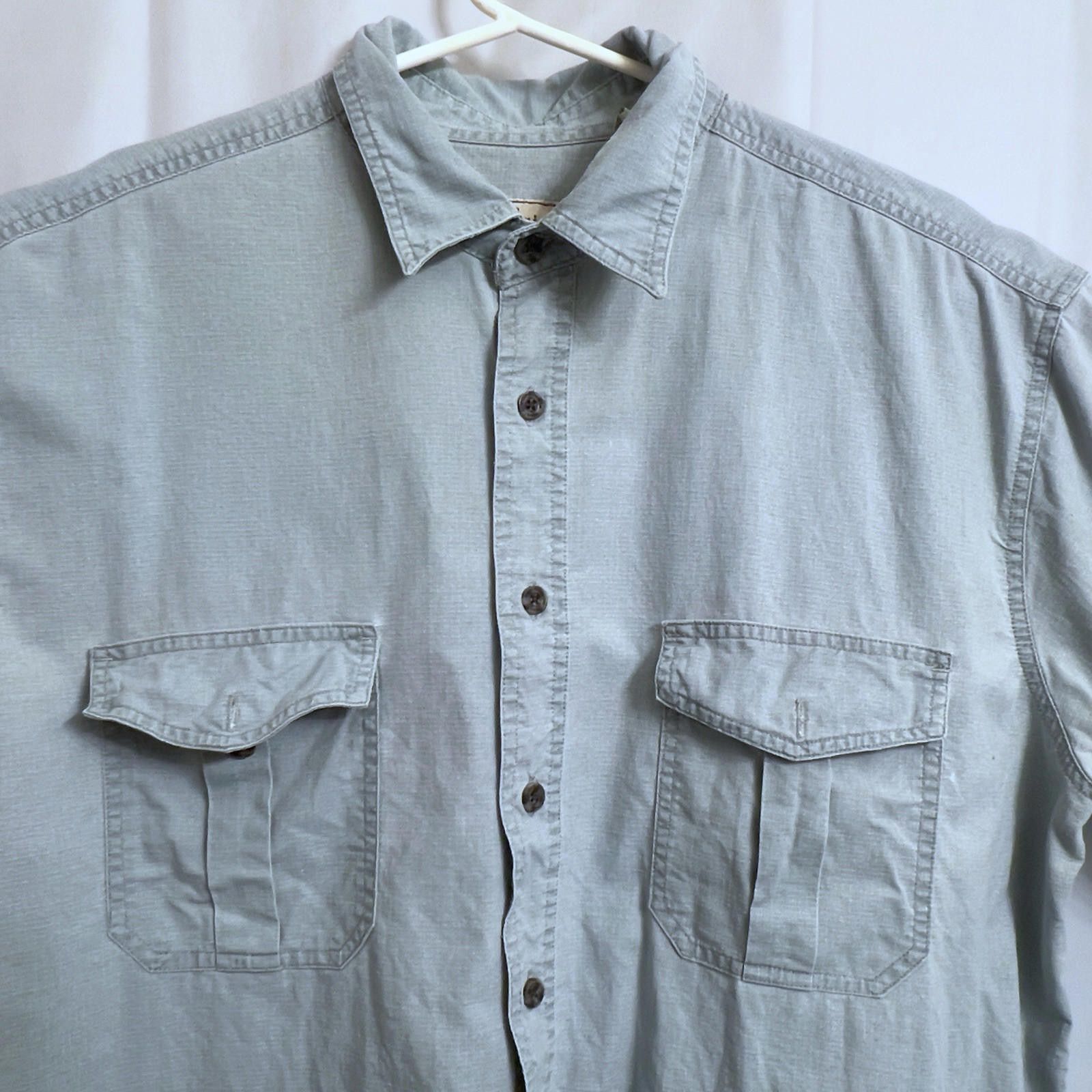 Designer Guide & Outfitter Button Up Shirt Men's Large Short Sleeve Size US L / EU 52-54 / 3 - 2 Thumbnail