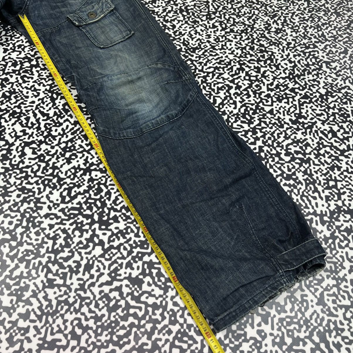 G-Star Vintage Y2K G Star Raw Japanese Style Denim Distressed Jeans Size US 30 / EU 46 - 23 Thumbnail