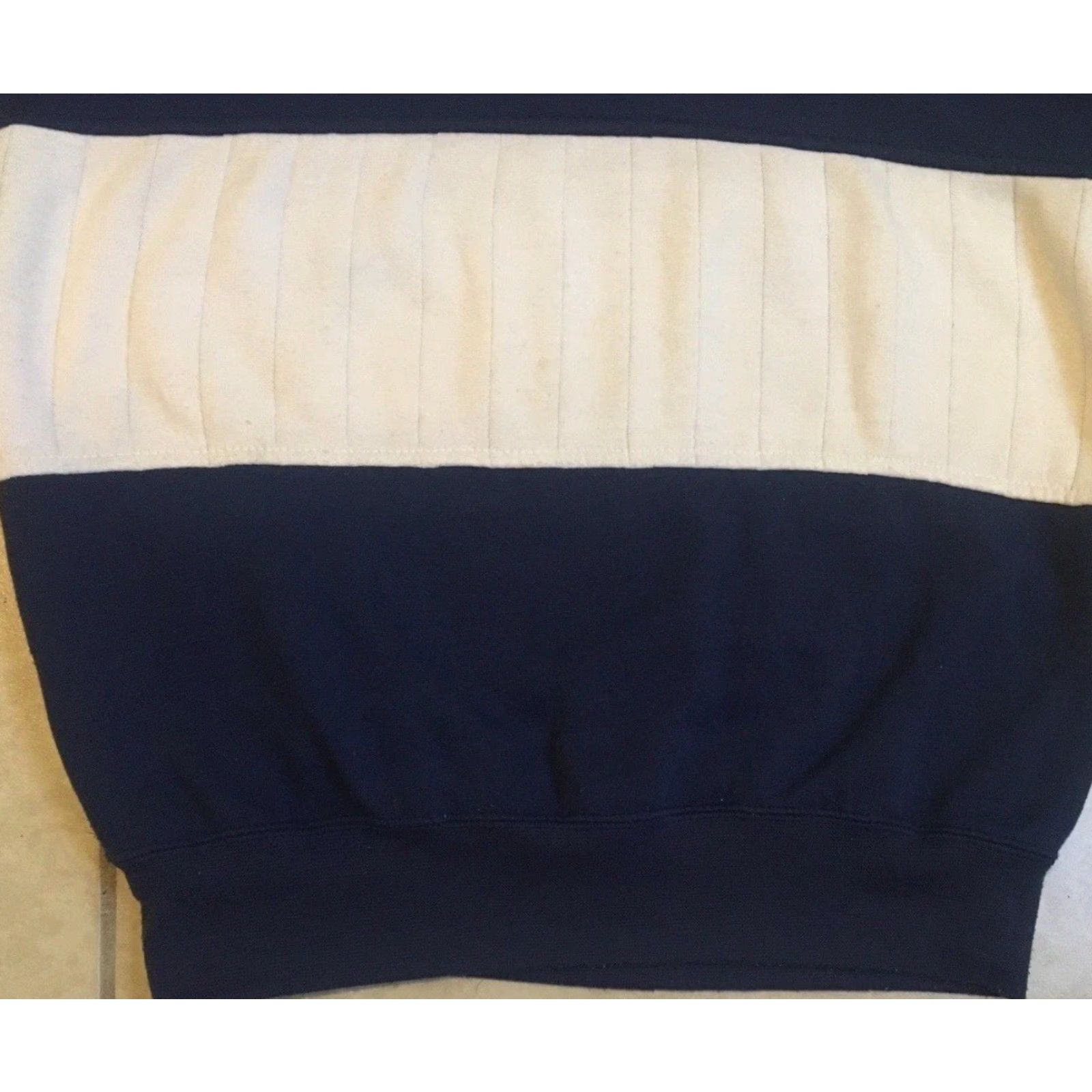 VINTAGE 90s America West Airlines Faded Colorblock Sweatshirt XS Airport Grunge 80s