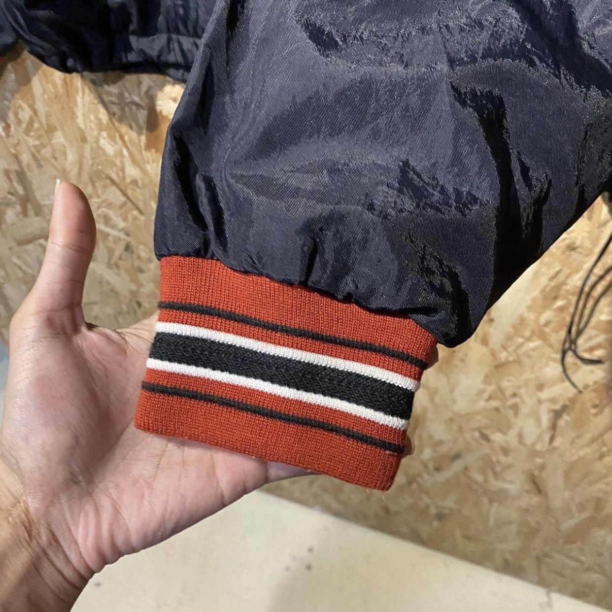 Vintage Champion Pullover Windbreaker VNeck Retro Sportswear