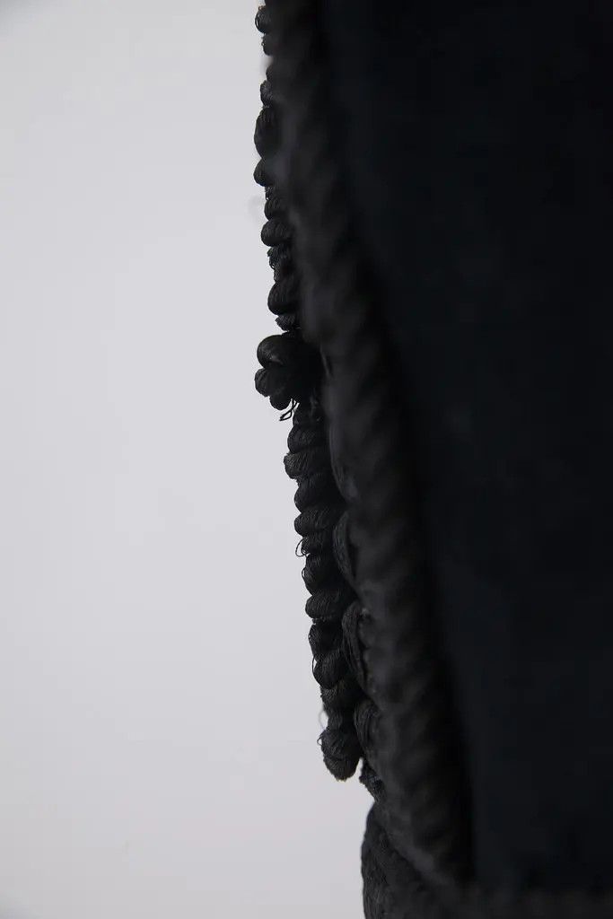 Balmain Black velvet dress Size S / US 4 / IT 40 - 8 Thumbnail