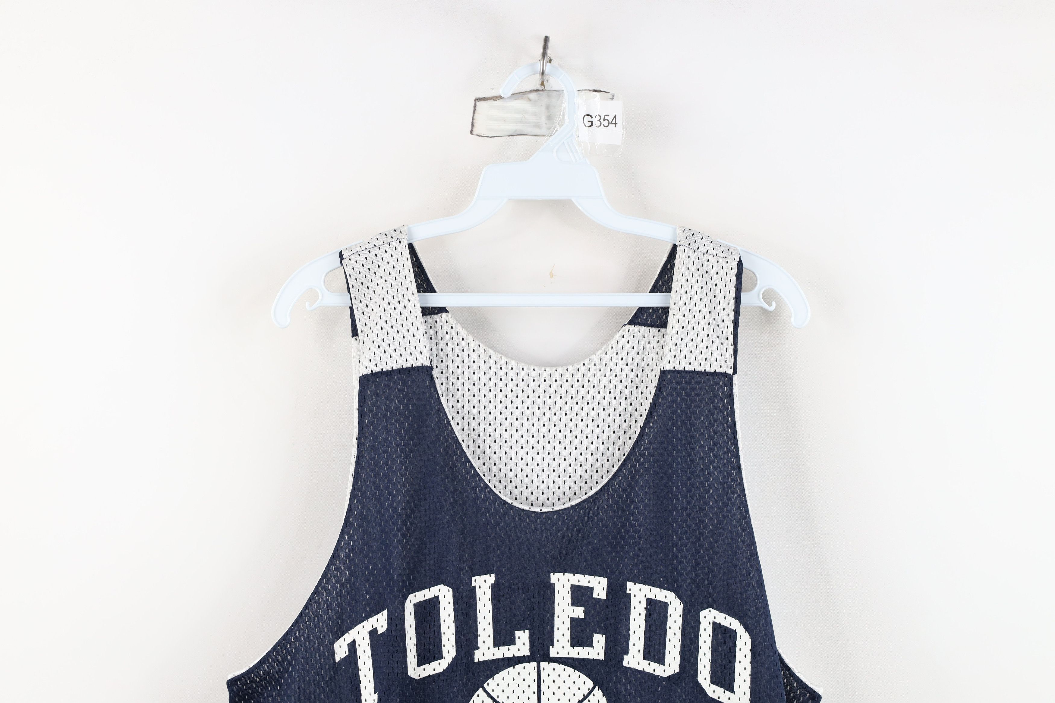 Vintage Vintage 90s University of Toledo Reversible Jersey Size US L / EU 52-54 / 3 - 2 Thumbnail