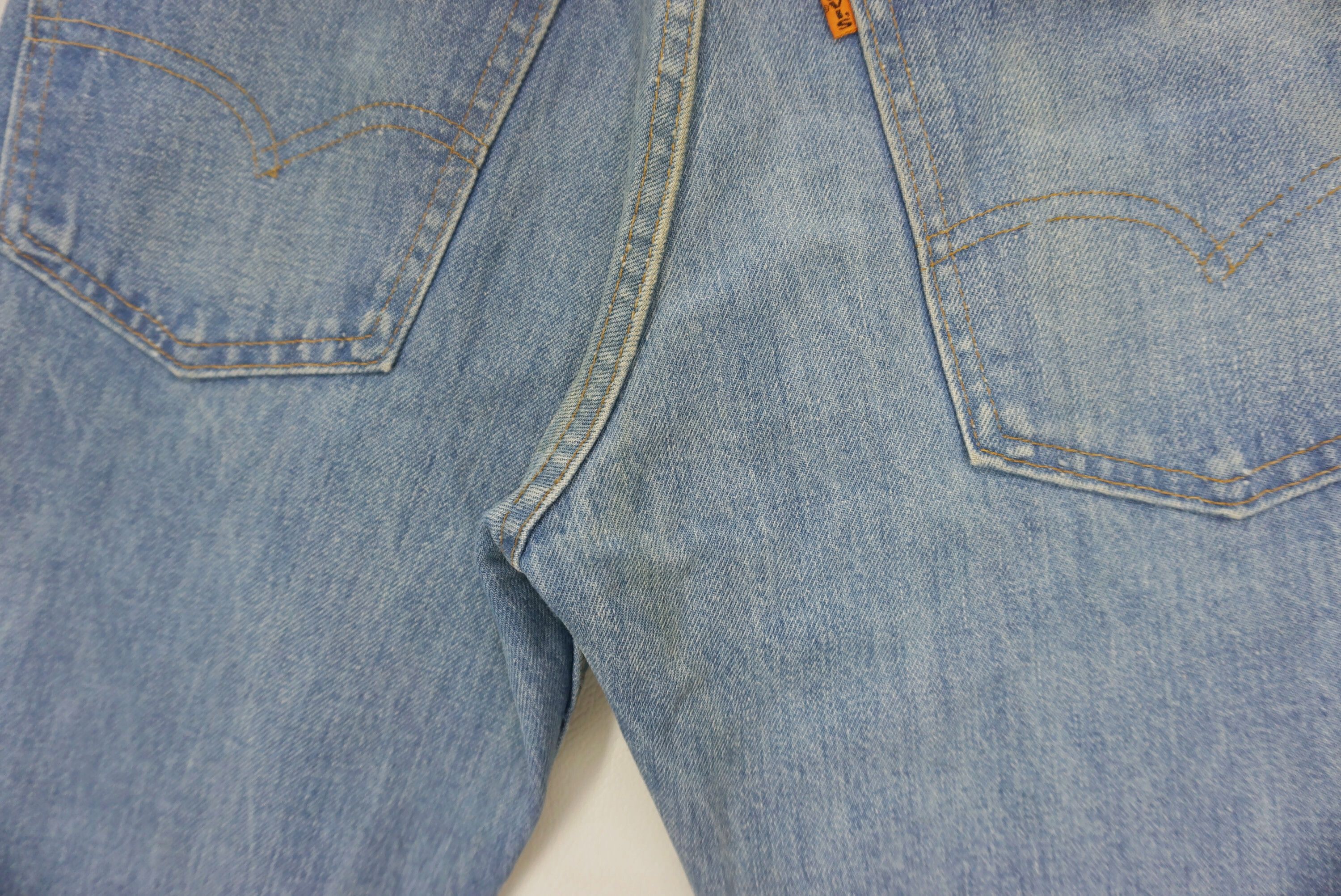 Other Vintage Levi's 517 Jeans Orange Tab W29 L30 Made in USA Size US 29 - 13 Thumbnail
