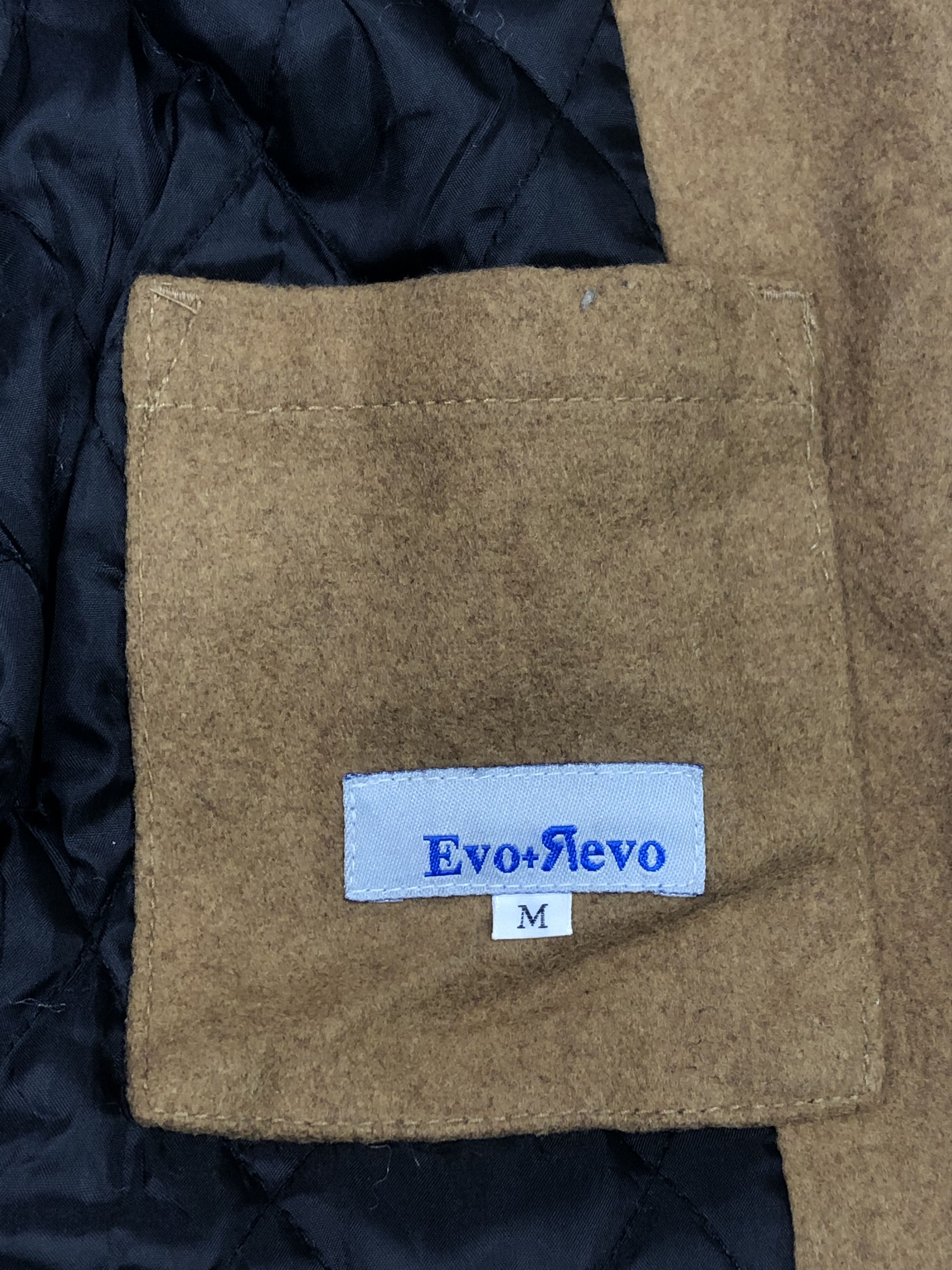 Japanese Brand Vintage Japanese Brand EvoRevo Leather Varsity Jacket V0076 Size US M / EU 48-50 / 2 - 5 Thumbnail
