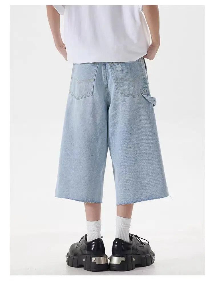 Designer × Japanese Brand Vintage Casual Loose Harajuku Shorts Size US 31 - 4 Thumbnail