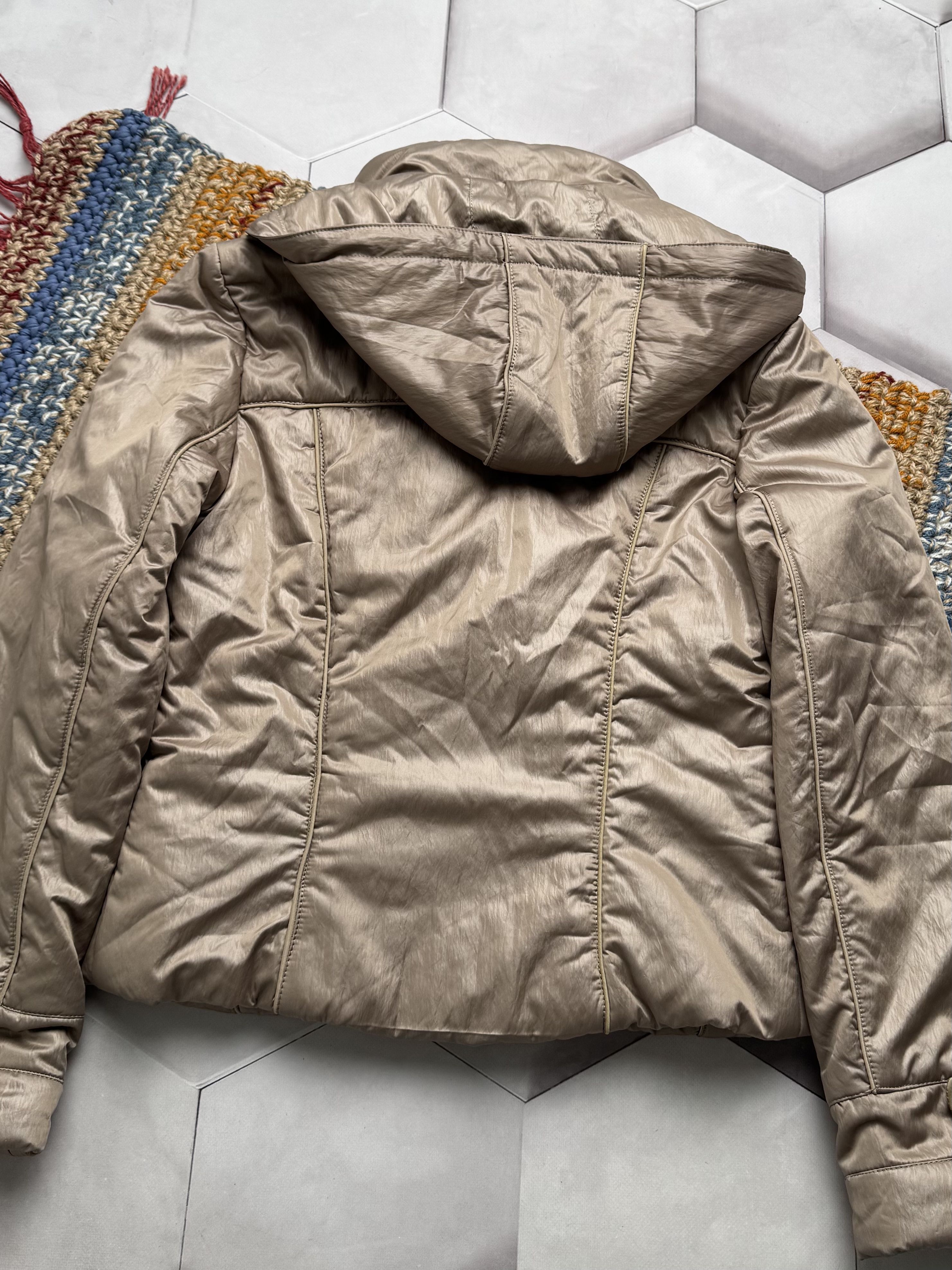 Vintage Vintage Hooded Cropped Jacket Size L / US 10 / IT 46 - 10 Thumbnail