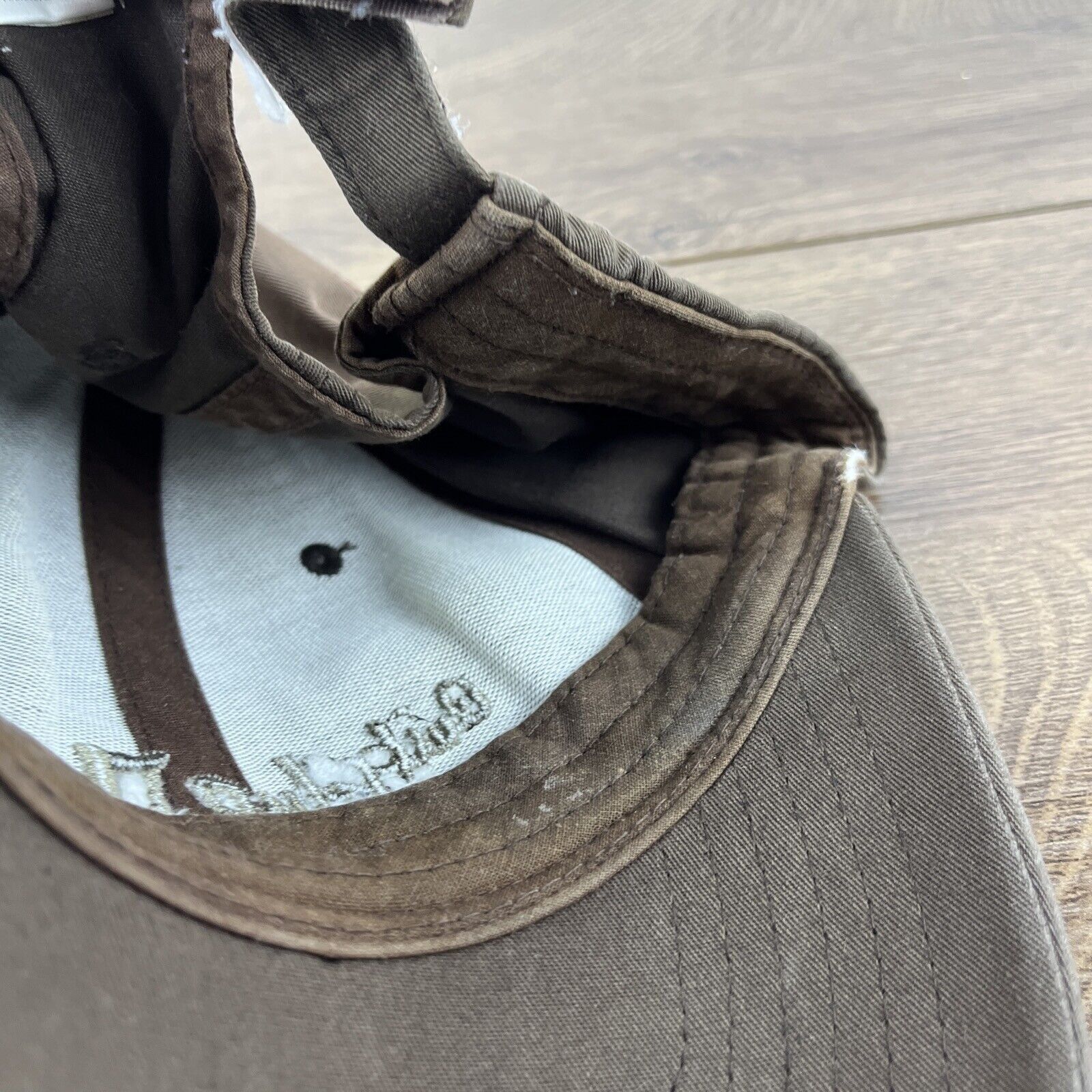 Other Quicksilver Brown Hat Quick Silver Tan Hat Adjustable Adult Size ONE SIZE - 13 Thumbnail