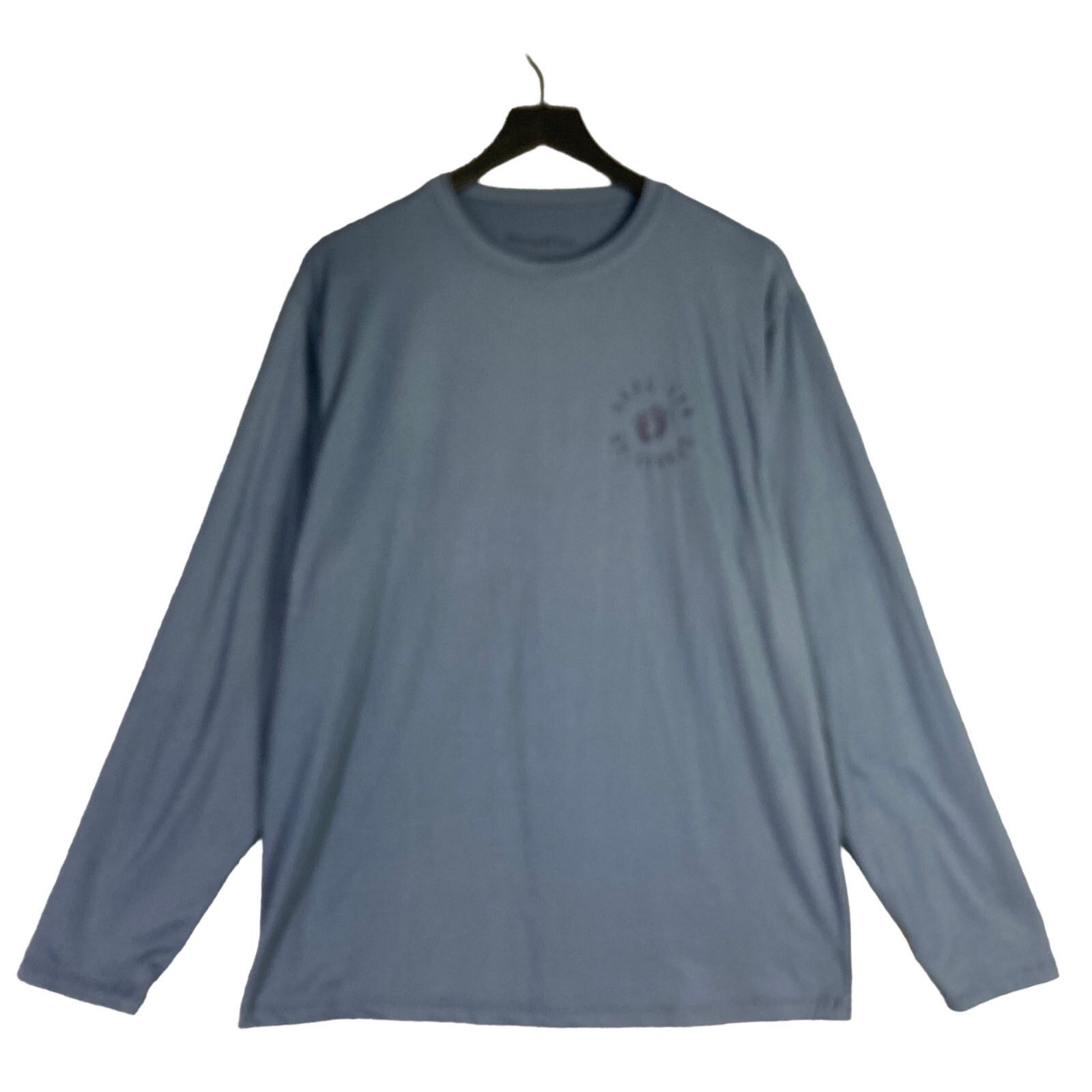 Hang Ten Hang Ten Men's Long Sleeve Sun Tee Shirt Blue UPF 50+ Size L Size US L / EU 52-54 / 3 - 1 Thumbnail