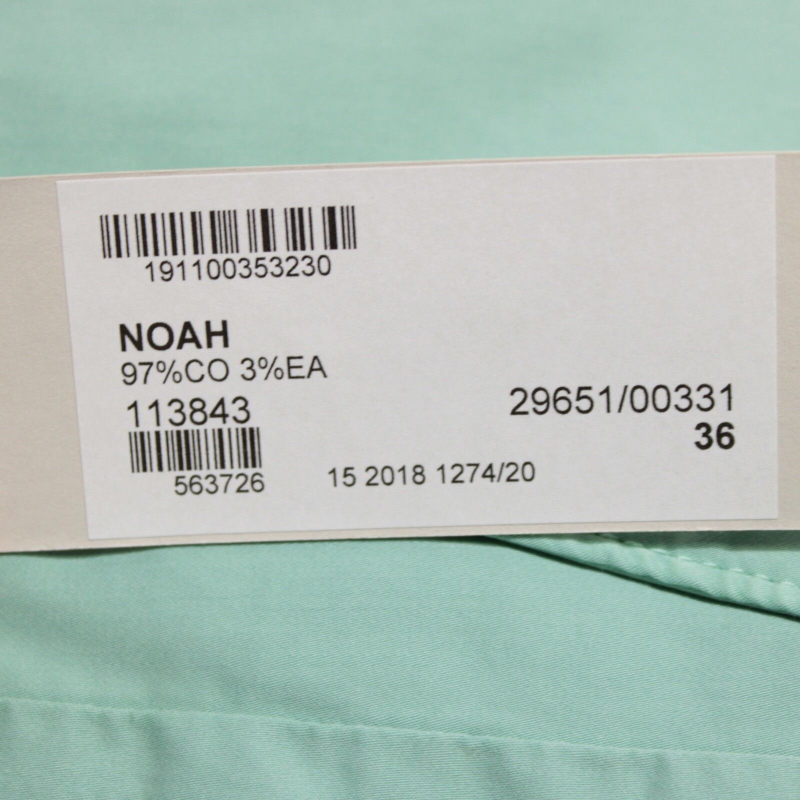 Zanella Zanella New with tags Chino Size 36 US In Green Size US 36 / EU 52 - 4 Thumbnail