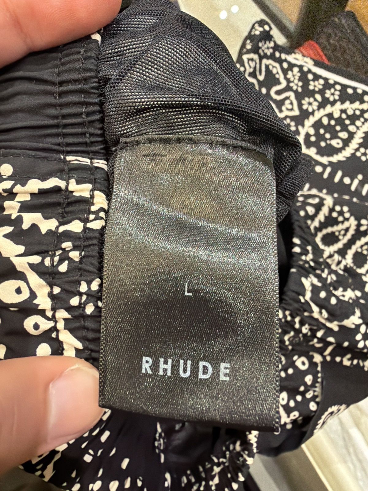 Rhude Rhude Paisley Track Shorts Size US 30 / EU 46 - 3 Thumbnail