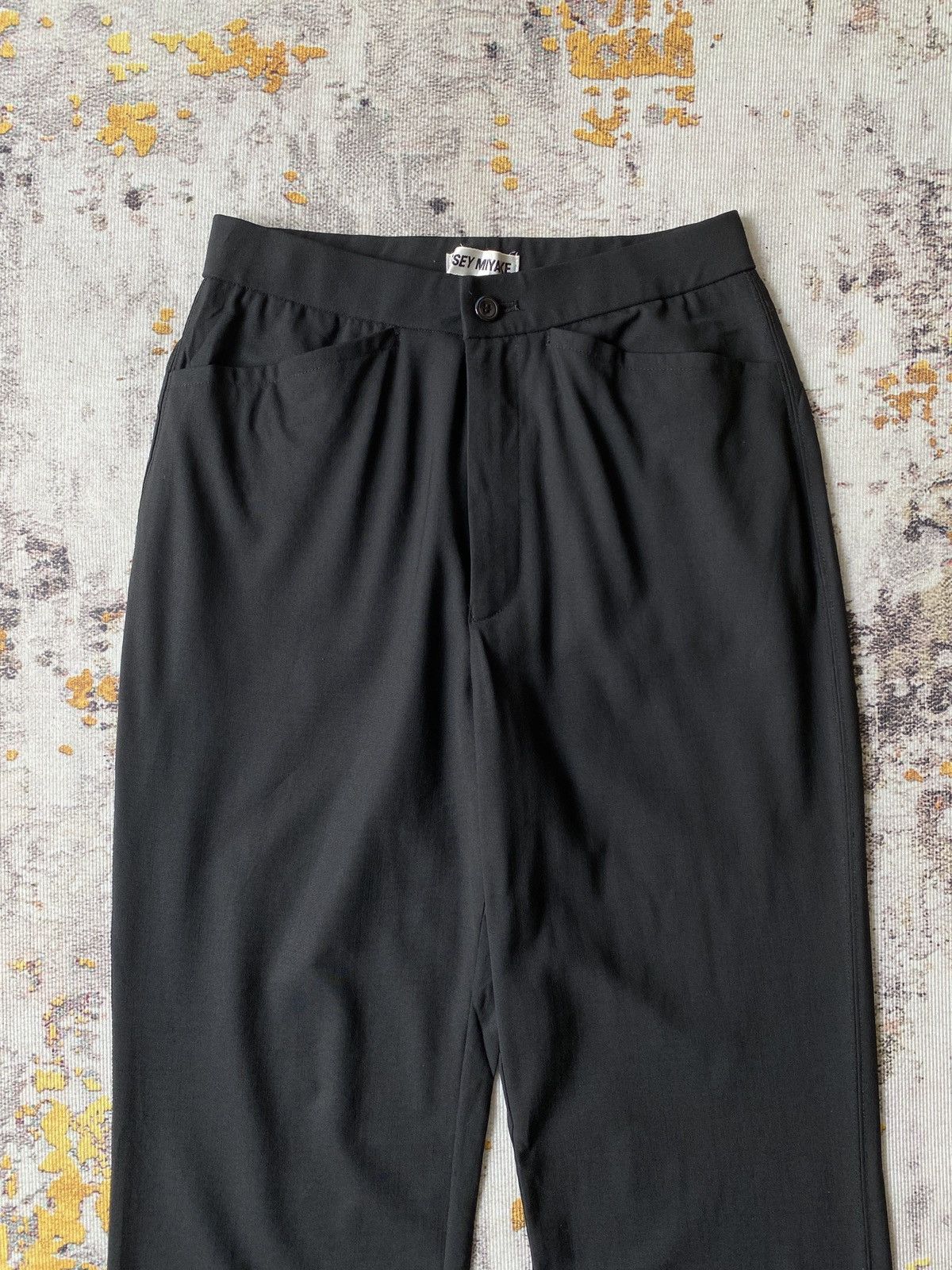 Issey Miyake Issey Miyake Black Trouser Pant Size 24" / US 00 / IT 34 - 5 Thumbnail