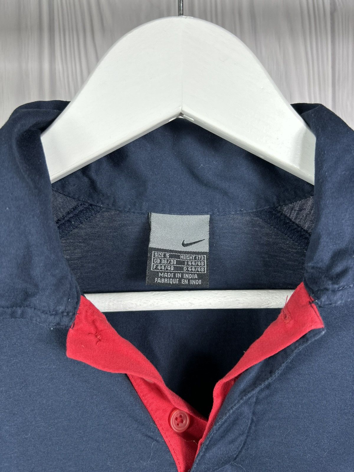 Nike Vintage England Rugby Polo Shirt 2004 Nike Blue Size S Size US S / EU 44-46 / 1 - 6 Thumbnail
