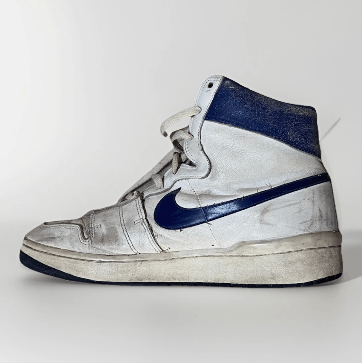 Nike Nike Air Ship Original White x Blue 1984 Sneakers Size US 13 / EU 46 - 8 Thumbnail