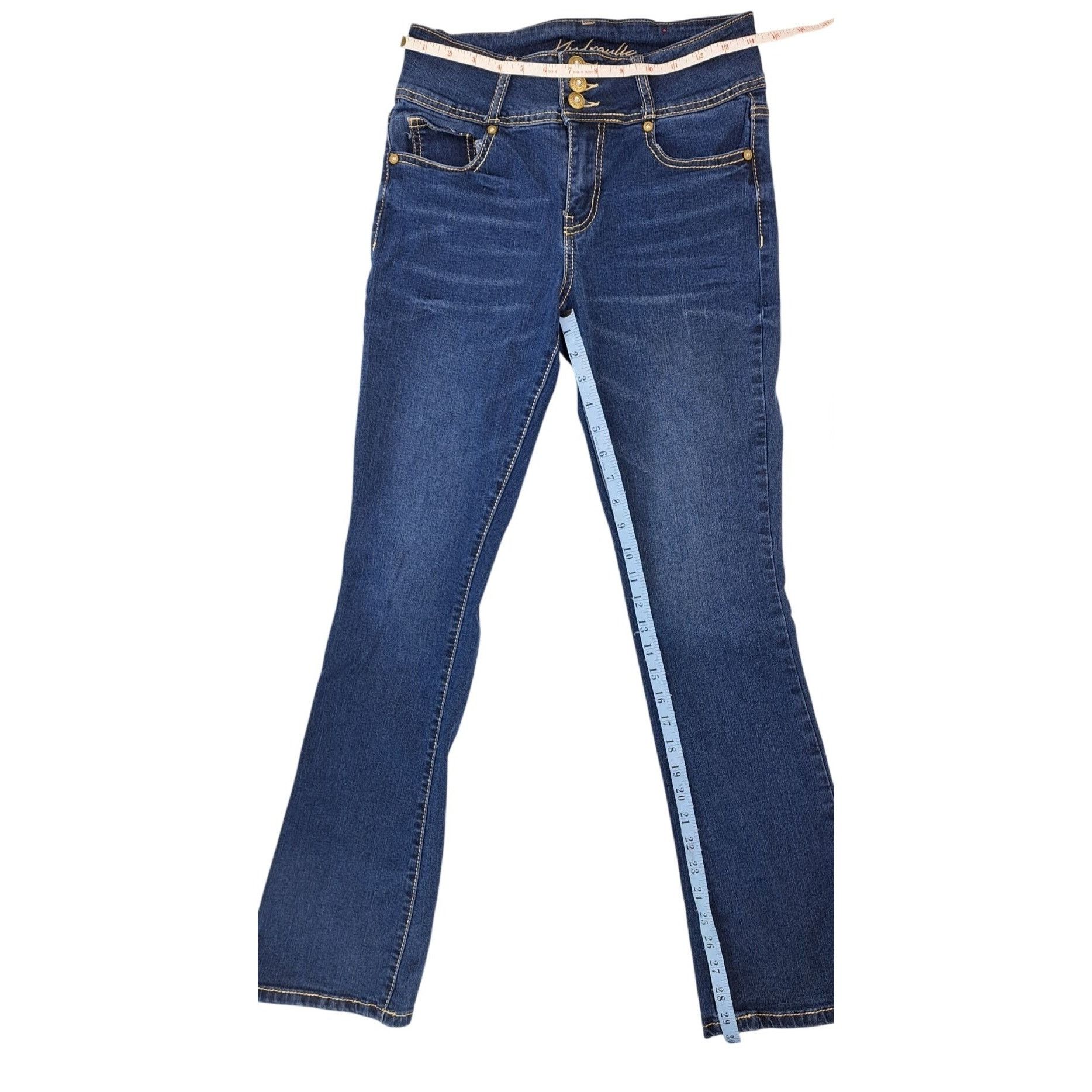 Other Hydraulic Women High Rise Embroidered Bootcut Jeans Size 7 Size 29" - 7 Thumbnail