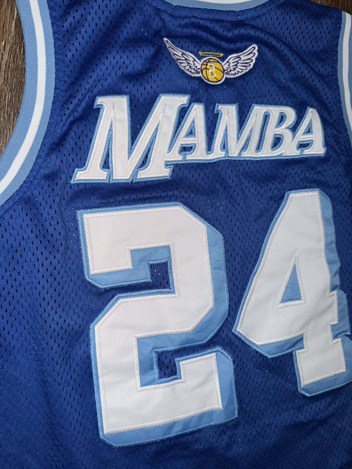 NBA Kobe Bryant Legend Dodger Blue #8 Headgear Classics Jersey Size US S / EU 44-46 / 1 - 3 Thumbnail