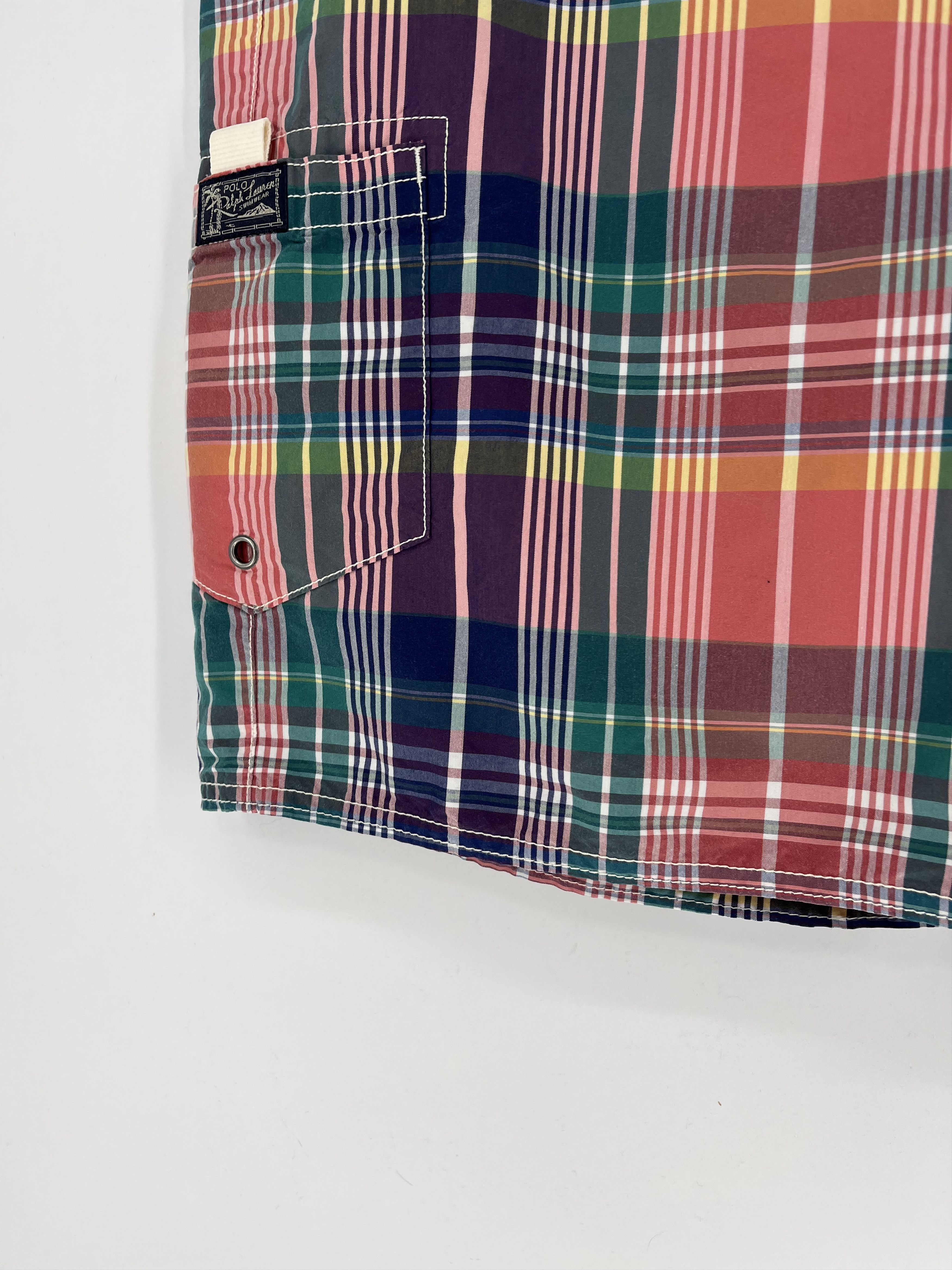 Polo Ralph Lauren × Ralph Lauren × Vintage Vintage Polo Ralph Lauren Striped Shorts Size US 36 / EU 52 - 5 Thumbnail