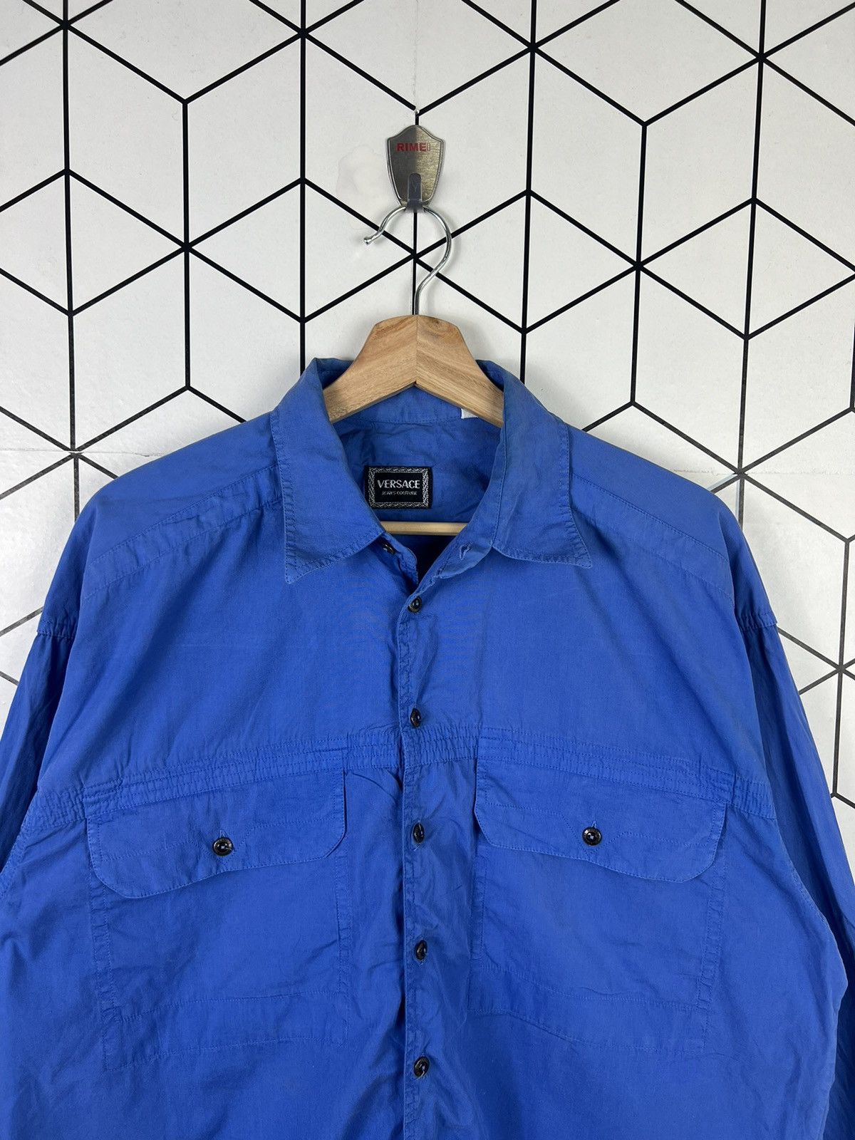 Versace Jeans Couture Versace Jeans Couture Button Ups Shirt Size US M / EU 48-50 / 2 - 2 Thumbnail