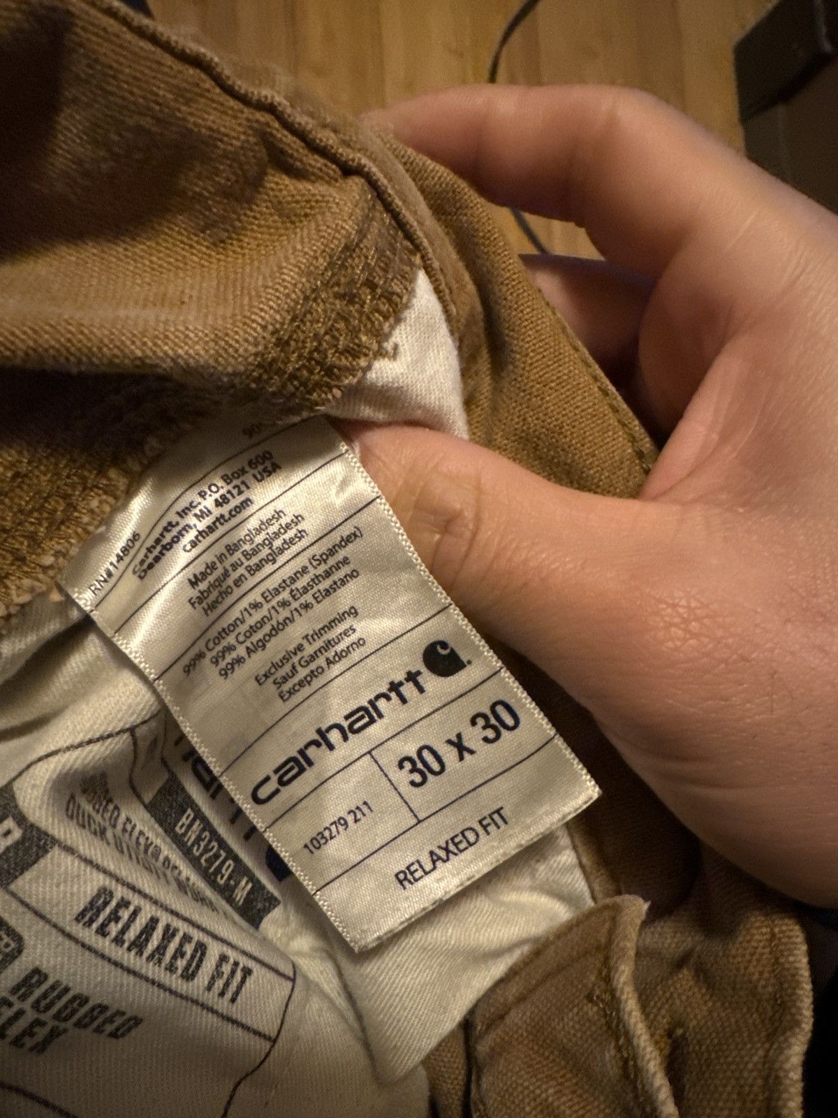Carhartt Relaxed Fit Carhartt work pants Size US 30 / EU 46 - 6 Thumbnail