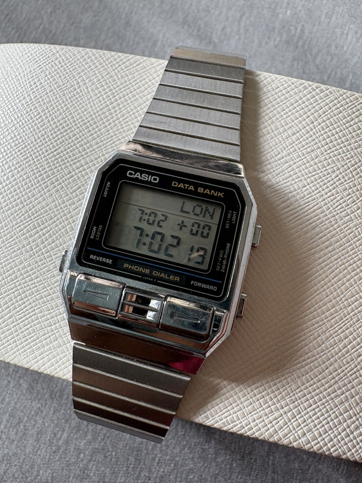 Casio Casio DBA-800 Module 555 Vintage 80s Phone Dialer Watch Size ONE SIZE - 5 Thumbnail