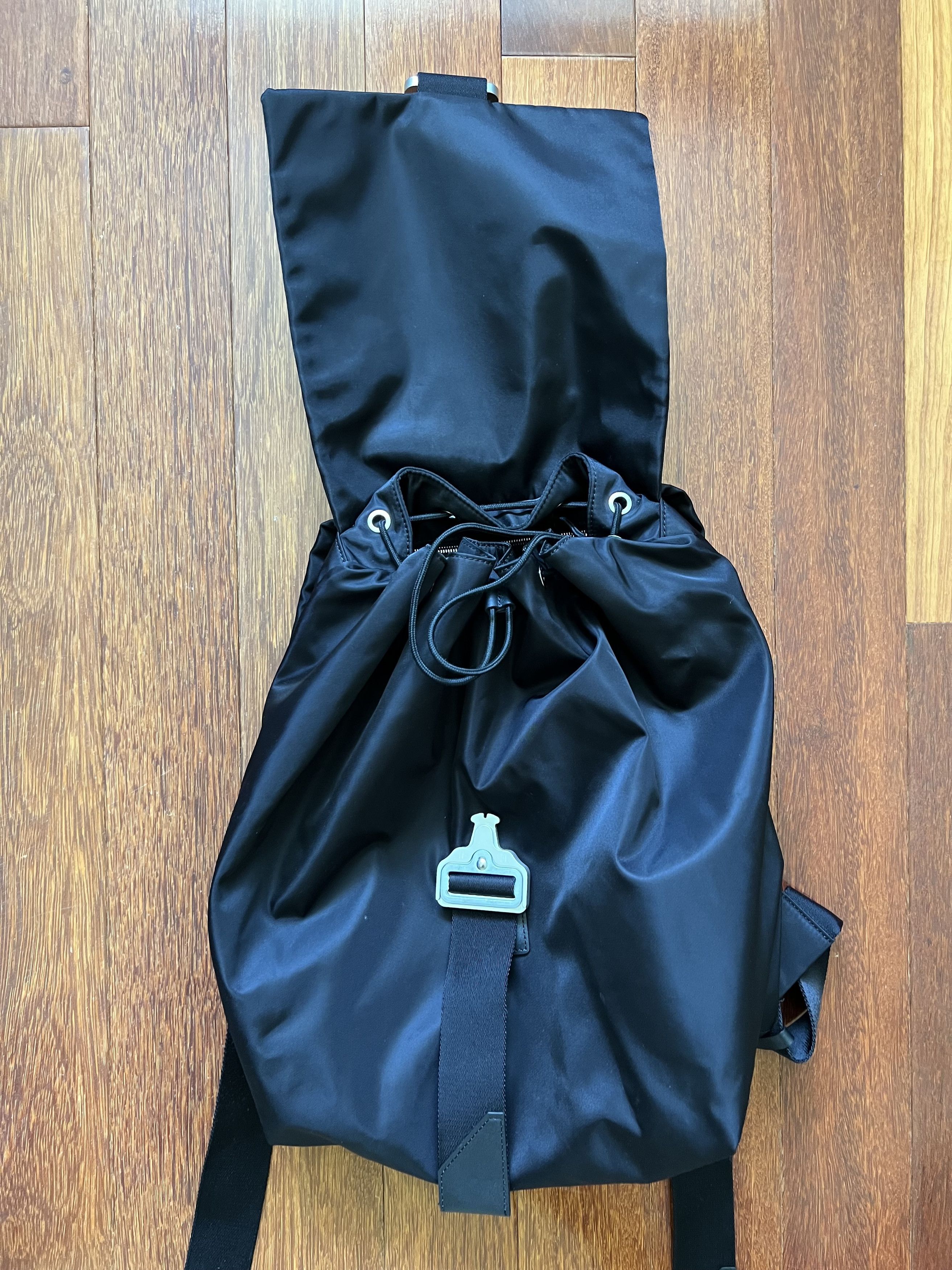 1017 ALYX 9SM 💚 1017 ALYX 9SM Oversize Tank Backpack Black Size ONE SIZE - 3 Thumbnail