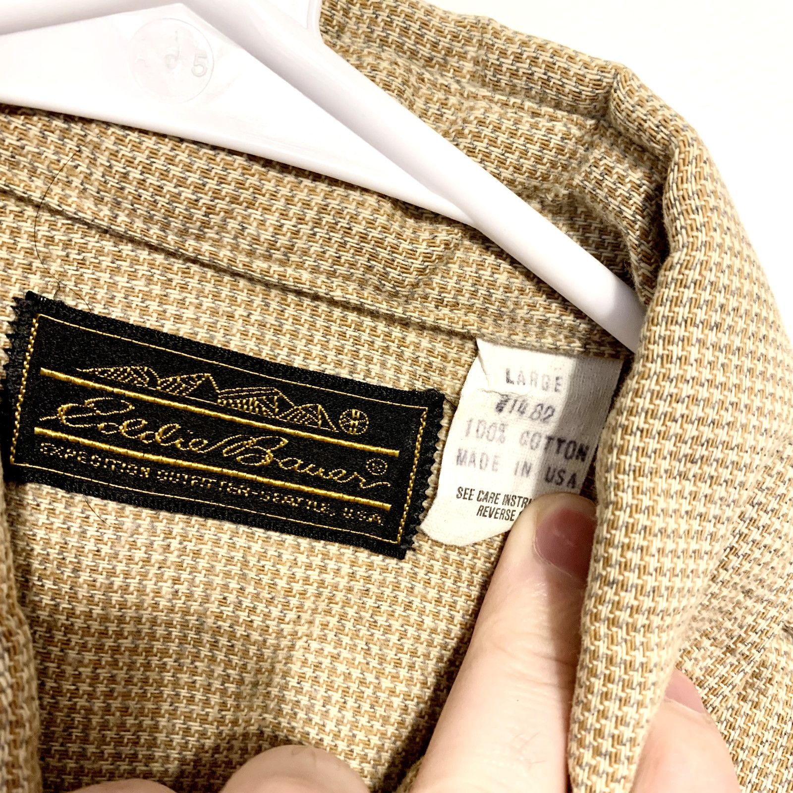 Eddie Bauer EDDIE BAUER Button Up Men L Long Sleeve Corduroy Brown Size US L / EU 52-54 / 3 - 3 Thumbnail