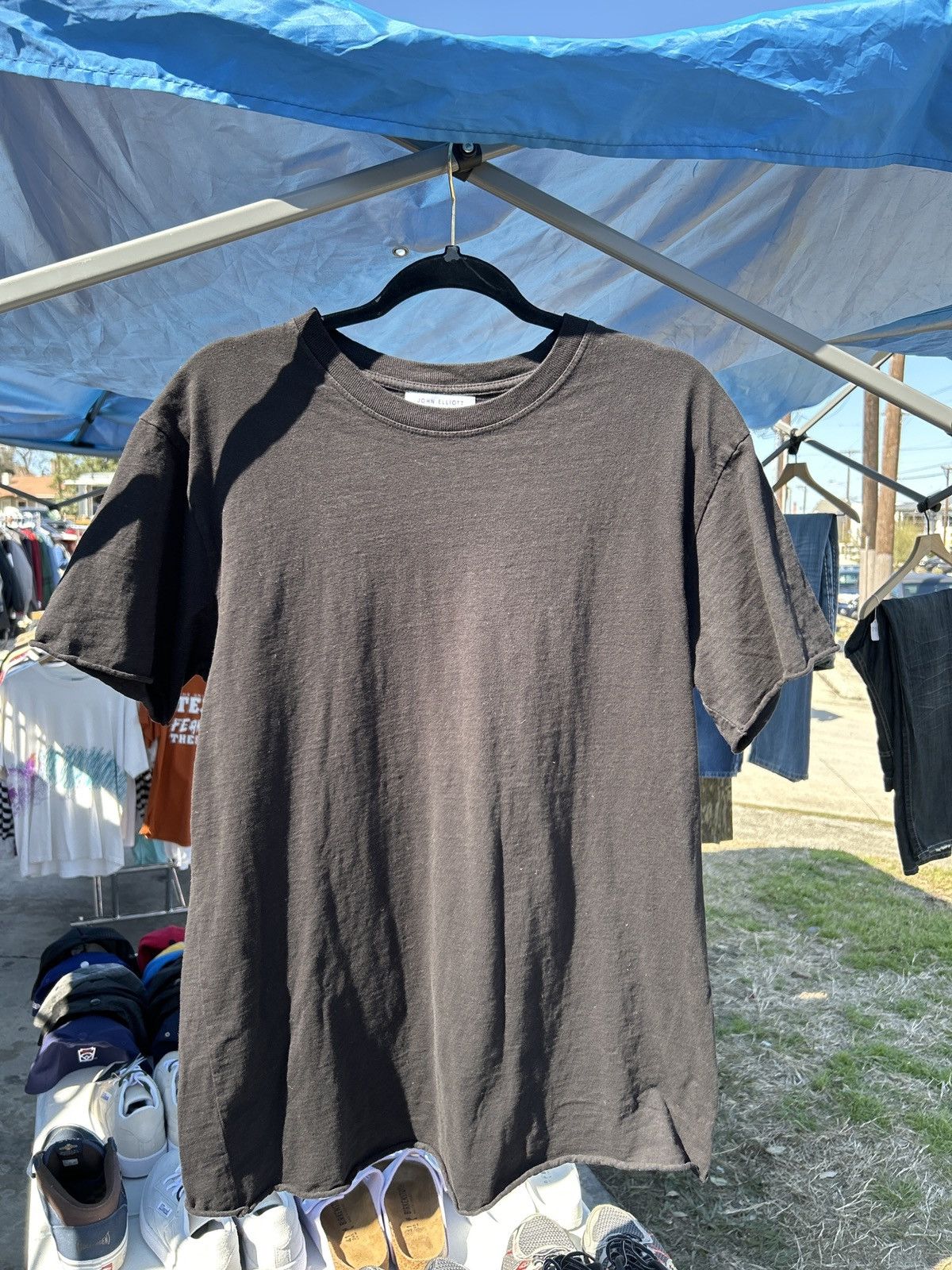 John Elliott John Elliot black tee Size US XL / EU 56 / 4 - 3 Thumbnail
