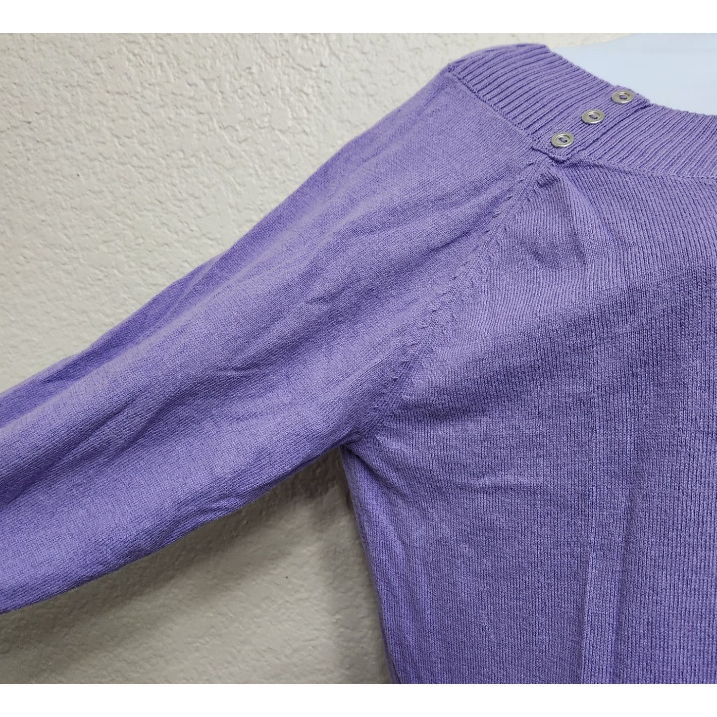 Other New York & Company Purple Boat Neck Sweater Top XL Size XL / US 12-14 / IT 48-50 - 3 Thumbnail