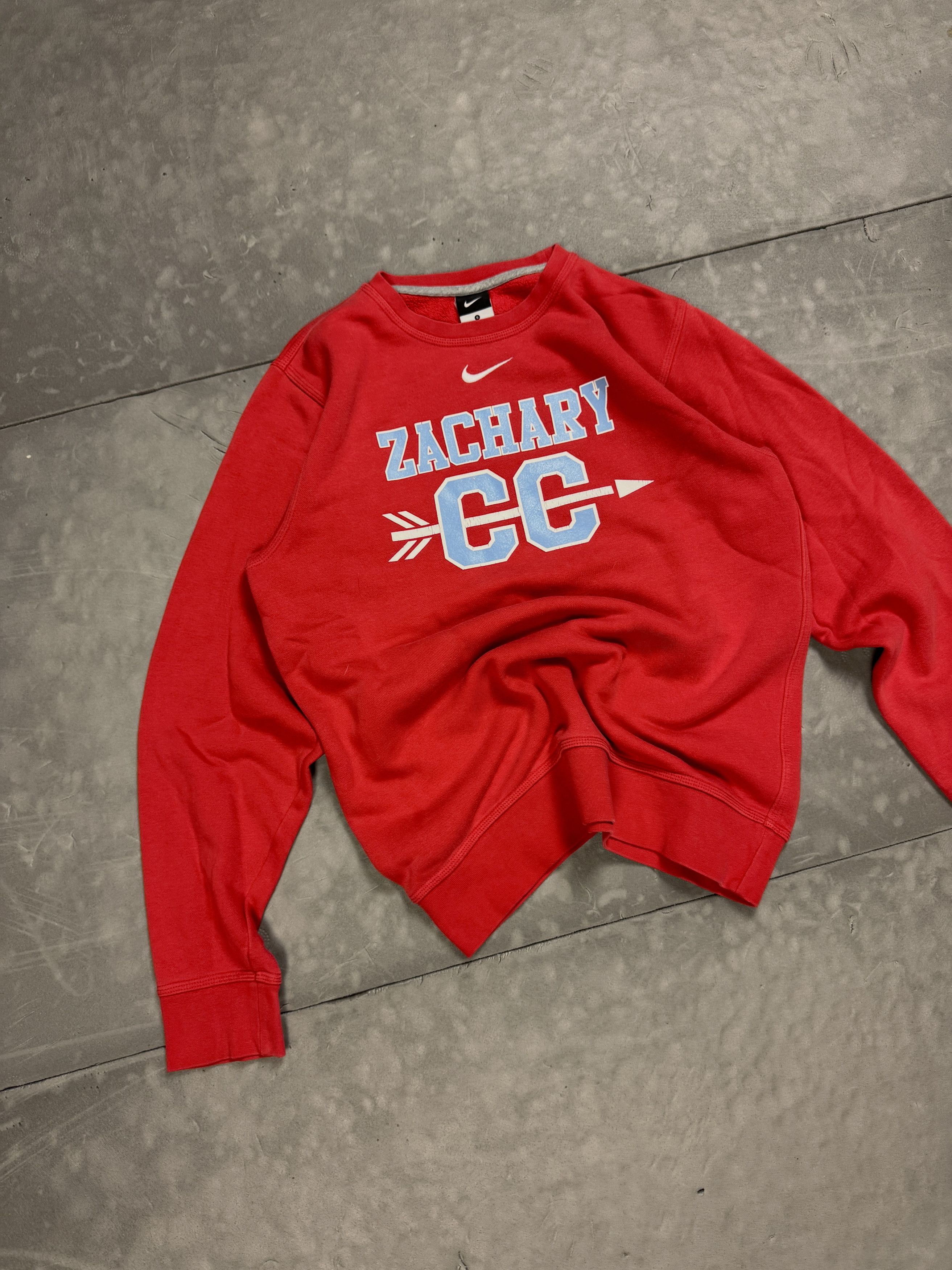 Nike Nike Zachary University print crewneck sweatshirt vintage Size US S / EU 44-46 / 1 - 3 Thumbnail