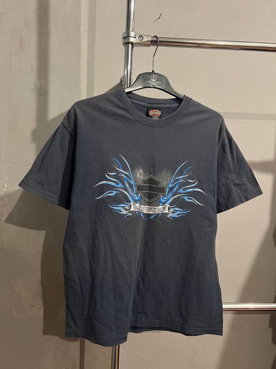 Harley Davidson 2001 HARLEY-DAVIDSON VINTAGE HANES AMERICAN EAGLE T SHIRT L Size US L / EU 52-54 / 3 - 4 Thumbnail