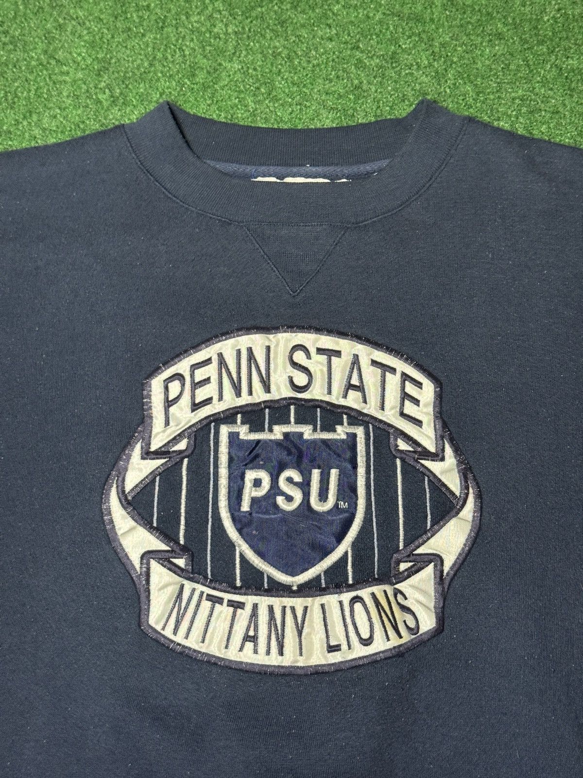 Vintage Vintage 90s Penn State PSU Nittany Lions Retro Sweatshirt Size US XXL / EU 58 / 5 - 2 Thumbnail