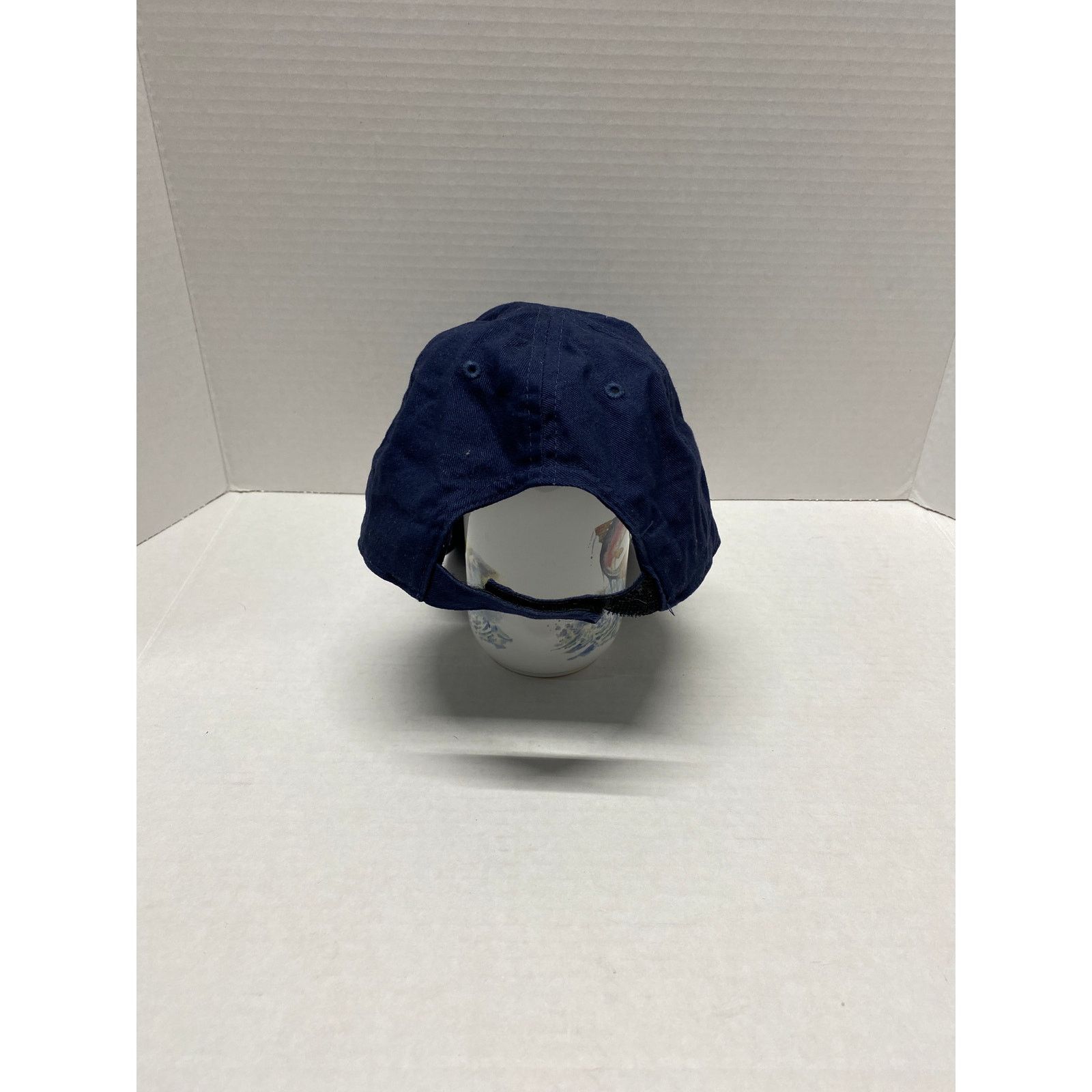Nike Nike Kids Navy Blue Swoosh Adjustable Strapback Baseball Hat Size ONE SIZE - 2 Thumbnail