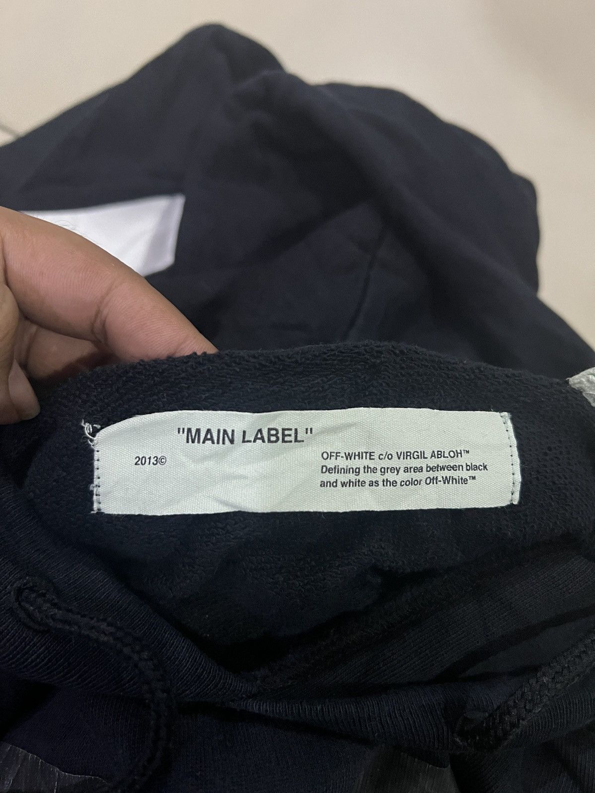 Off-White Off-White Caravaggio Mirror mirror hoodie Size US M / EU 48-50 / 2 - 4 Thumbnail