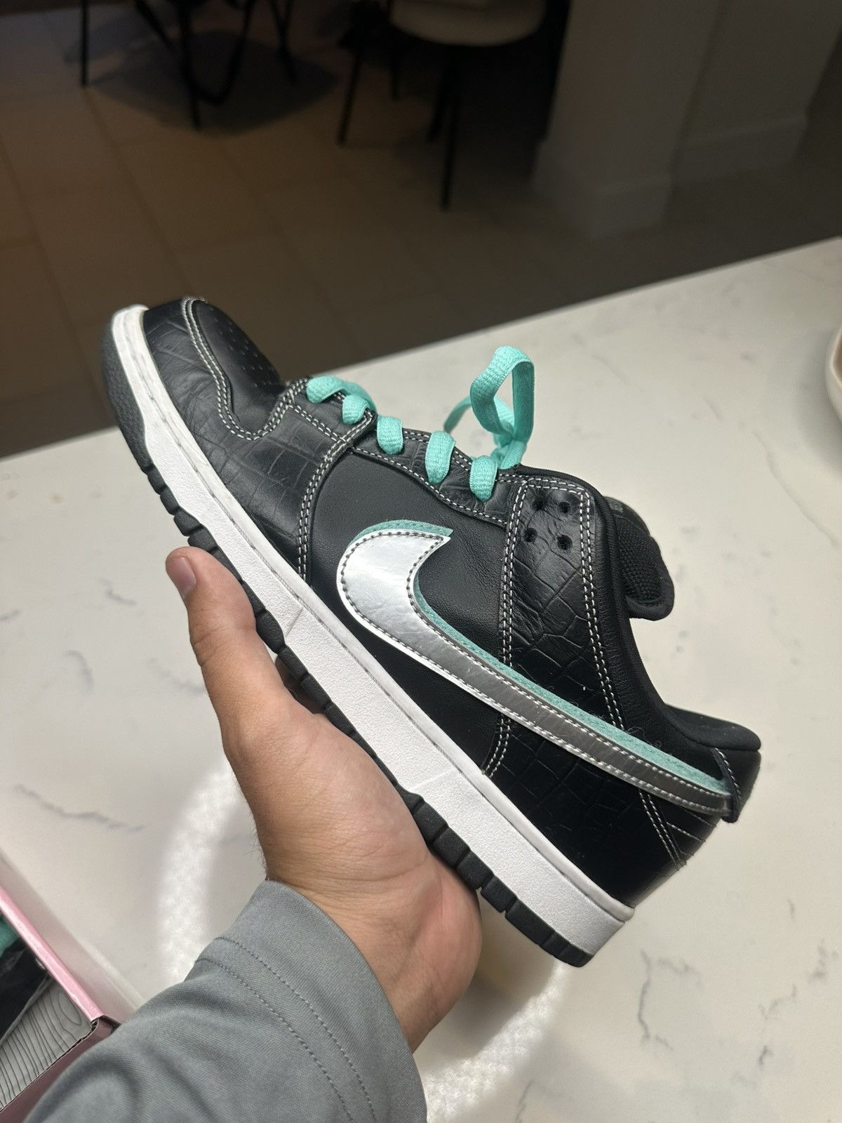 Diamond Supply Co. × Nike DIAMOND NIKE SB DUNK LOW Size US 10.5 / EU 43-44 - 8 Thumbnail
