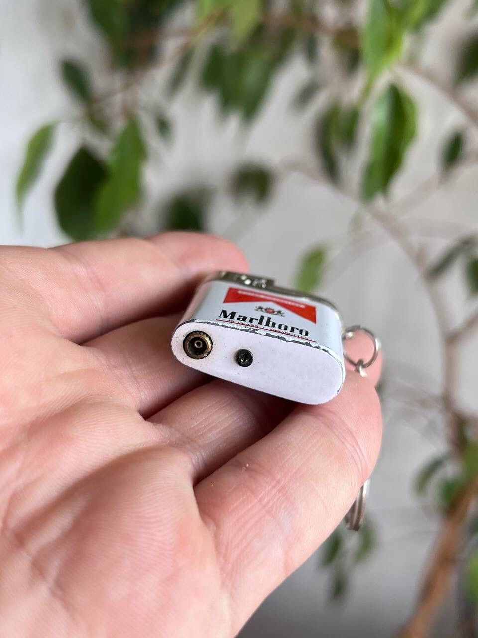 Marlboro × Vintage Y2K ELEGANCE MARLBORO GEOMETRIC METAL PUNK ROCK LIGHTER Size ONE SIZE - 8 Thumbnail