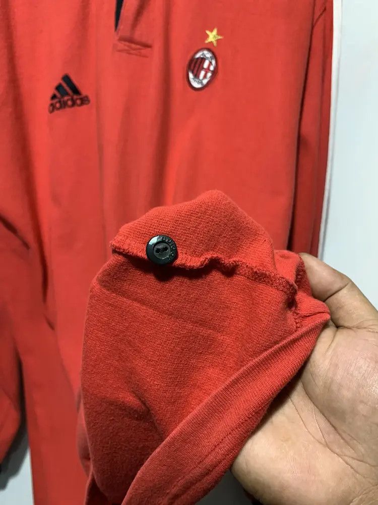 Adidas 00s Adidas Ac Milan polo shir⁴ Size US XL / EU 56 / 4 - 8 Thumbnail