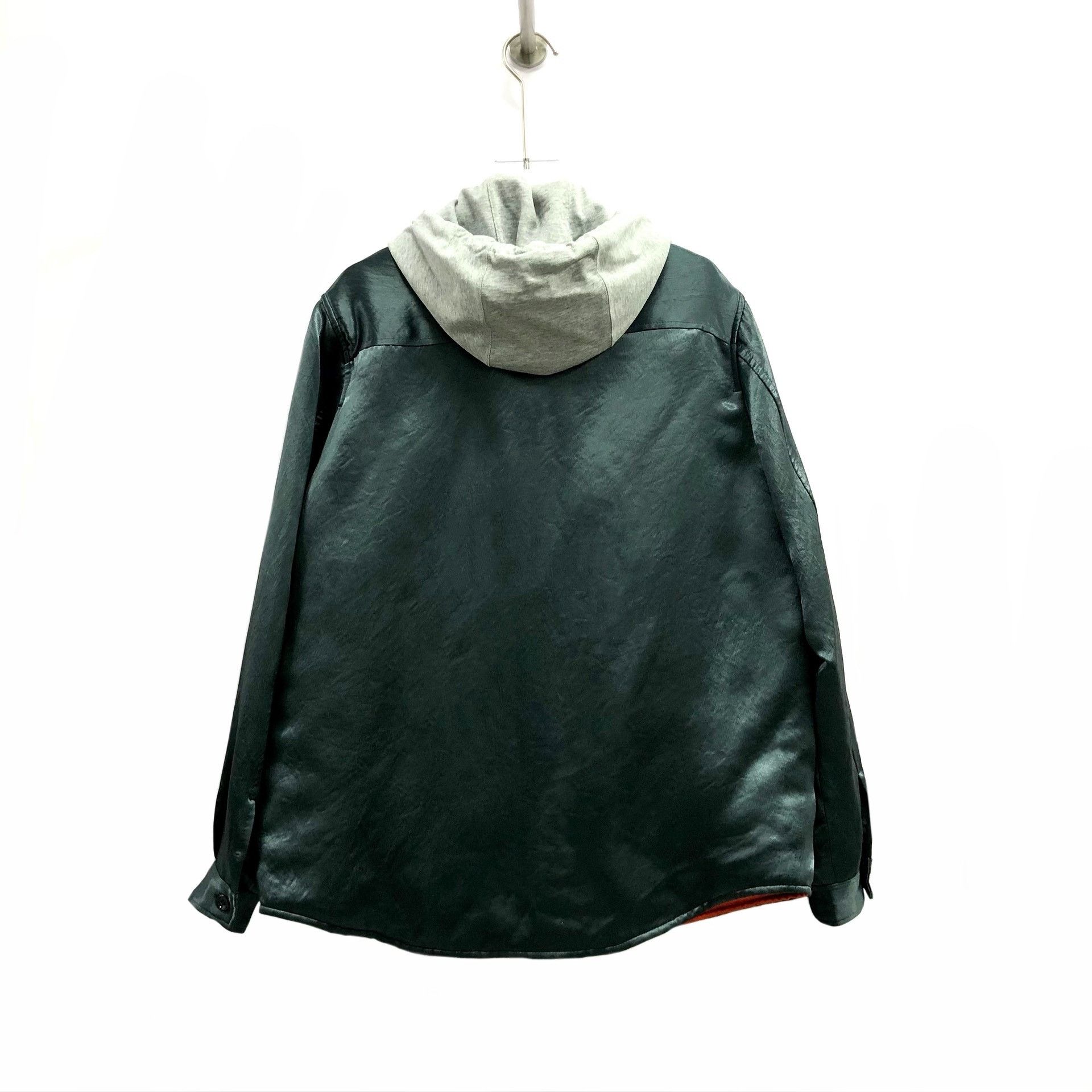 Gucci Gucci Silk hooded jacket cotton coat 2501-Nextarrow Size US S / EU 44-46 / 1 - 2 Thumbnail