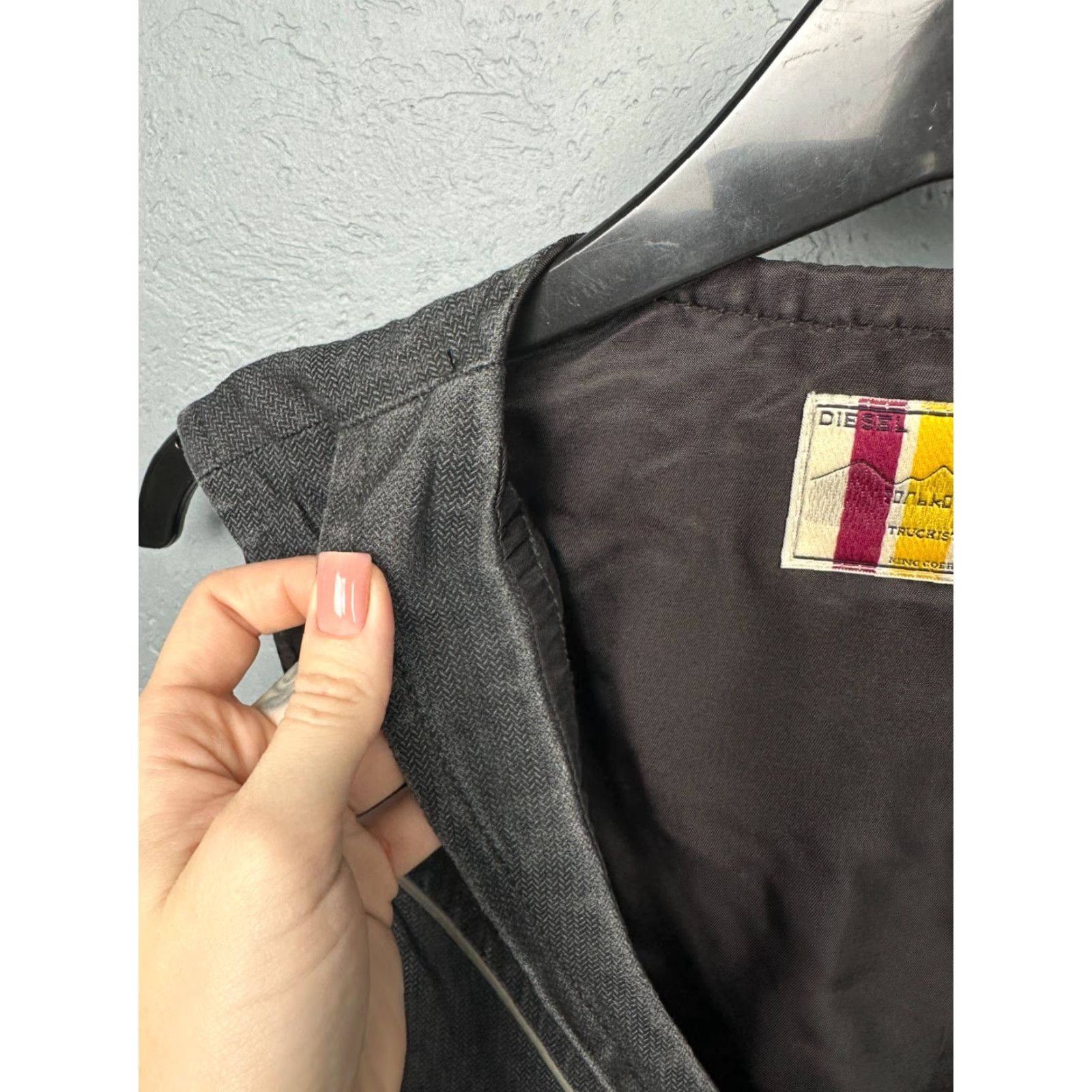 Diesel VINTAGE Diesel Vest Mens Cotton - Metal Vest Shirt Jacket 90s Style Black Size M Boys Mens Size US M / EU 48-50 / 2 - 5 Thumbnail