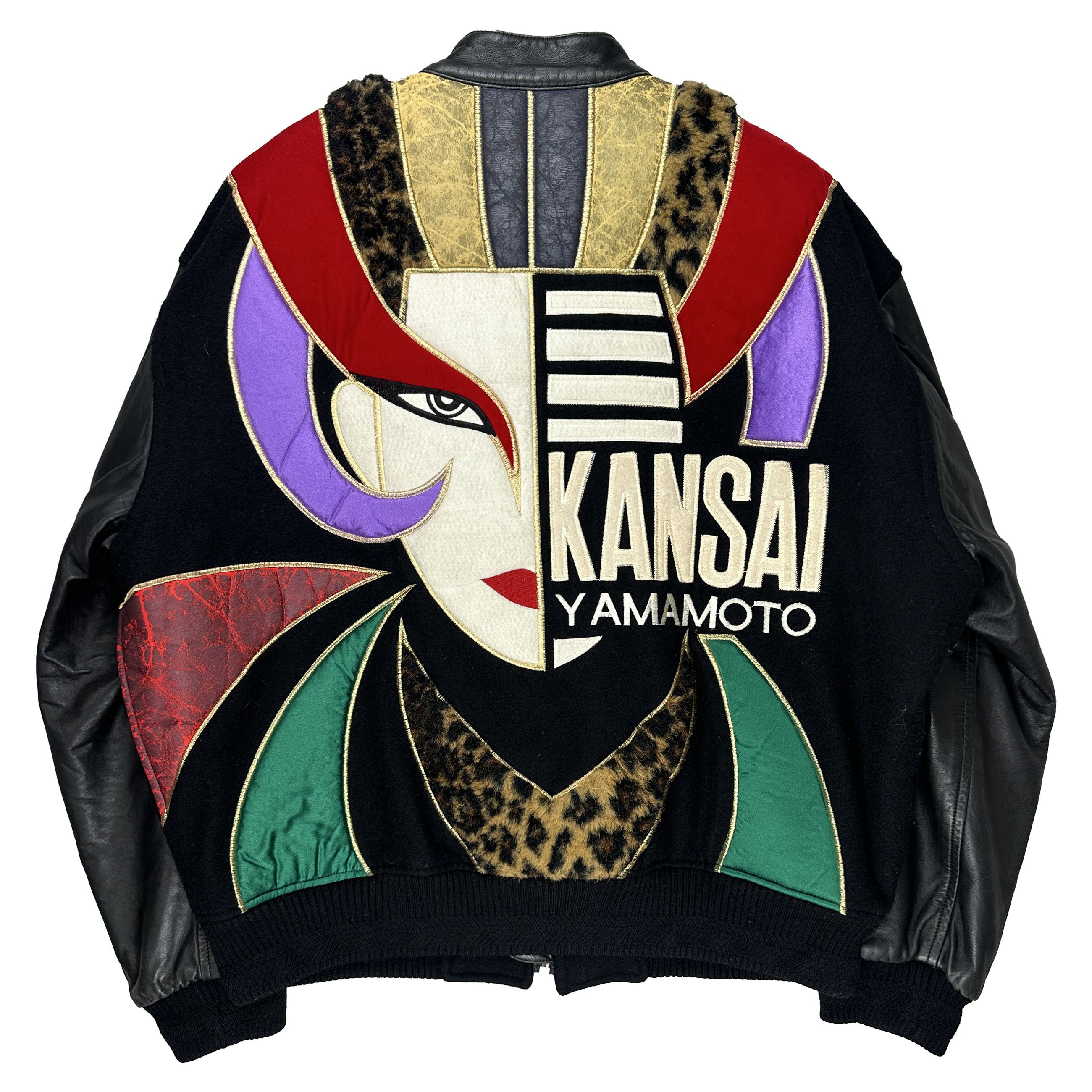 Kansai Yamamoto Collage Bomber Size US L / EU 52-54 / 3 - 1 Thumbnail