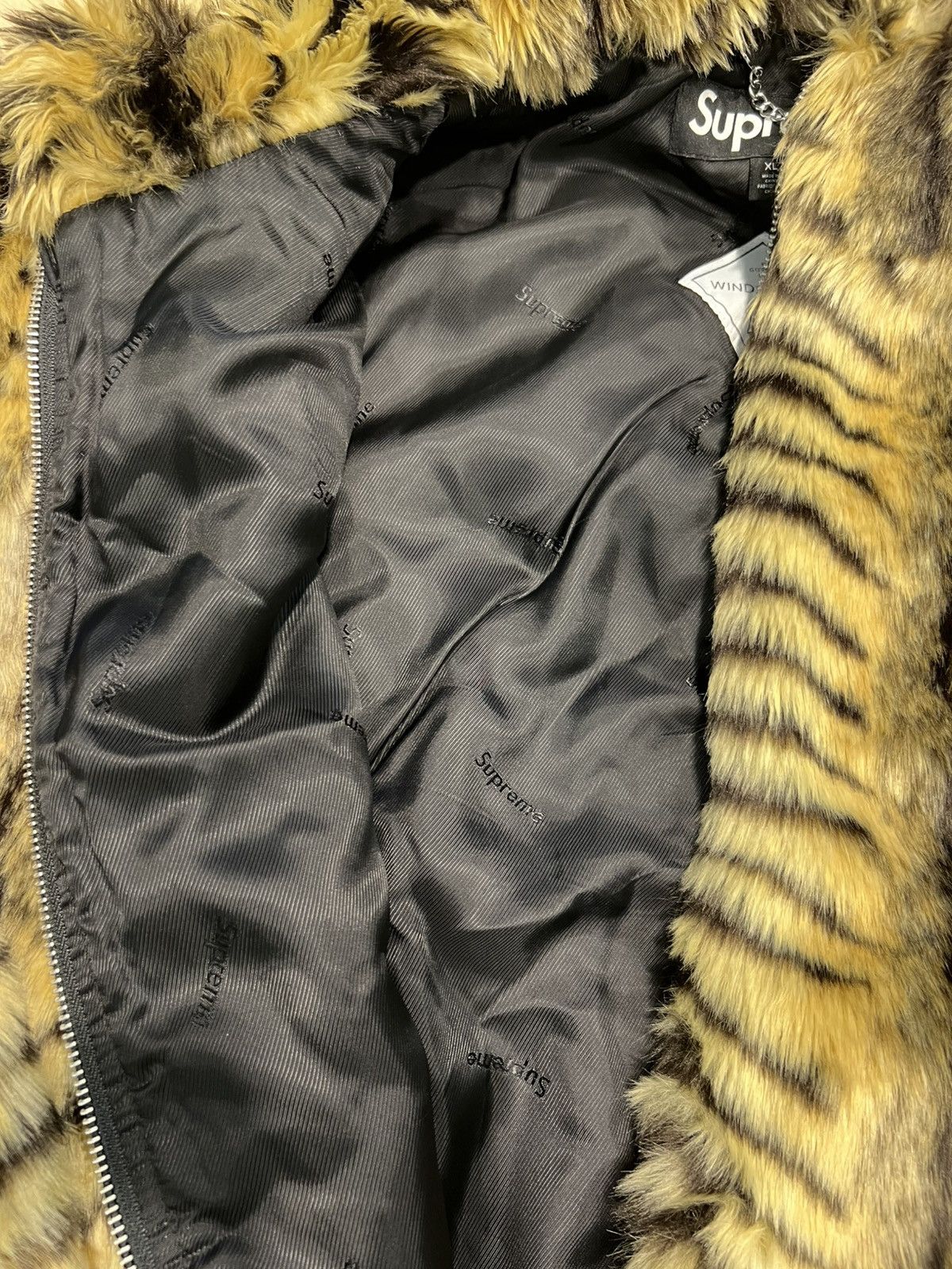 Supreme Faux fur wind stopper Supreme XL Size US XL / EU 56 / 4 - 6 Thumbnail