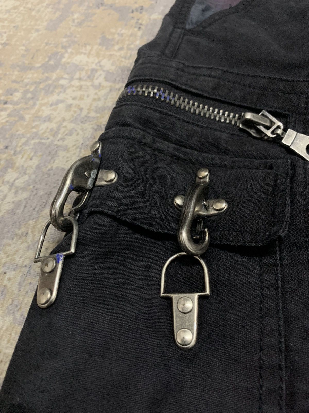Japanese Brand In The Attic Cyber Y2K Multi-Pocket Bondage Pants Punk 30x32 Size US 30 / EU 46 - 9 Thumbnail