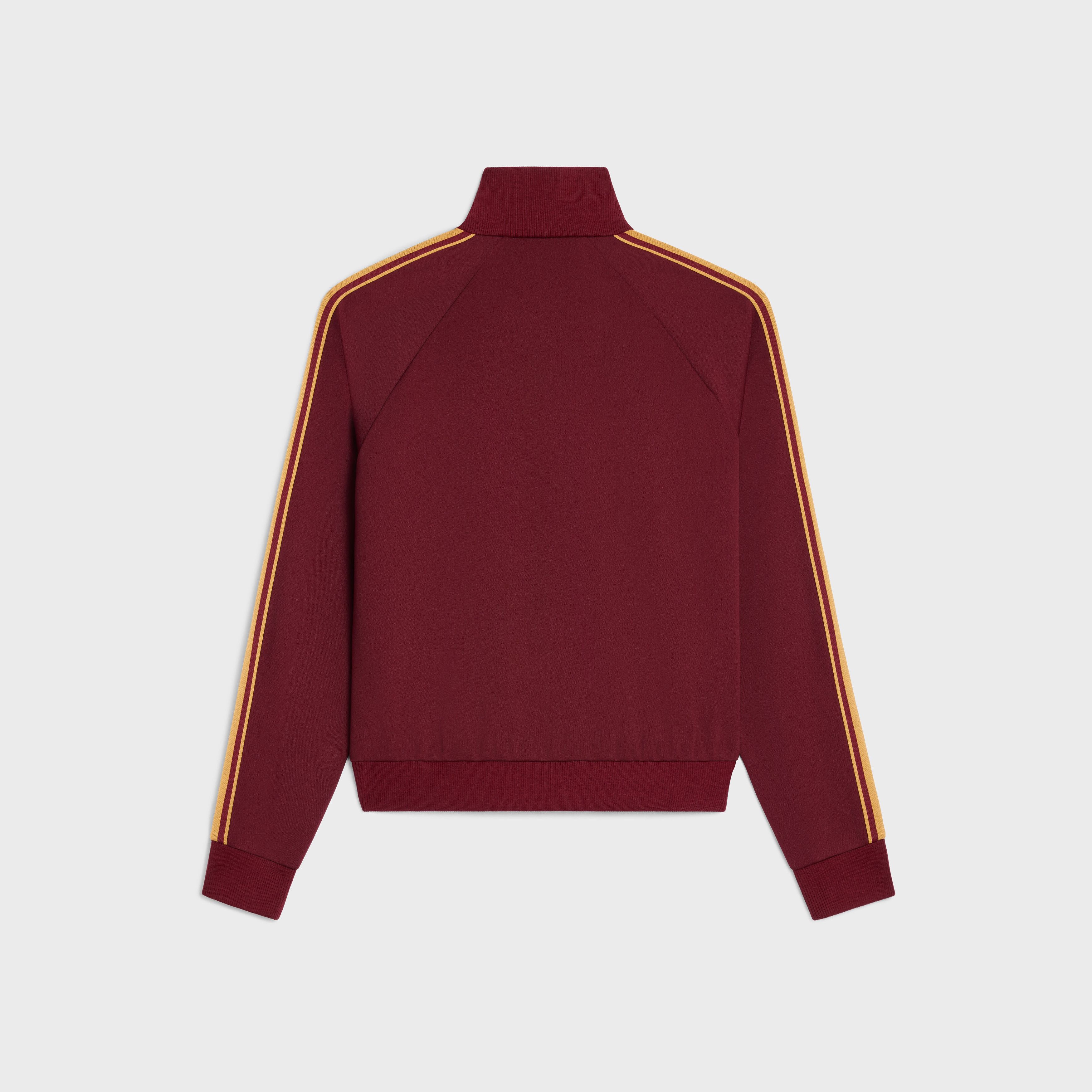 Celine o1bcso1str0925 2Y14H121O Tracksuit Jacket Vintage Burgundy Size US M / EU 48-50 / 2 - 2 Thumbnail