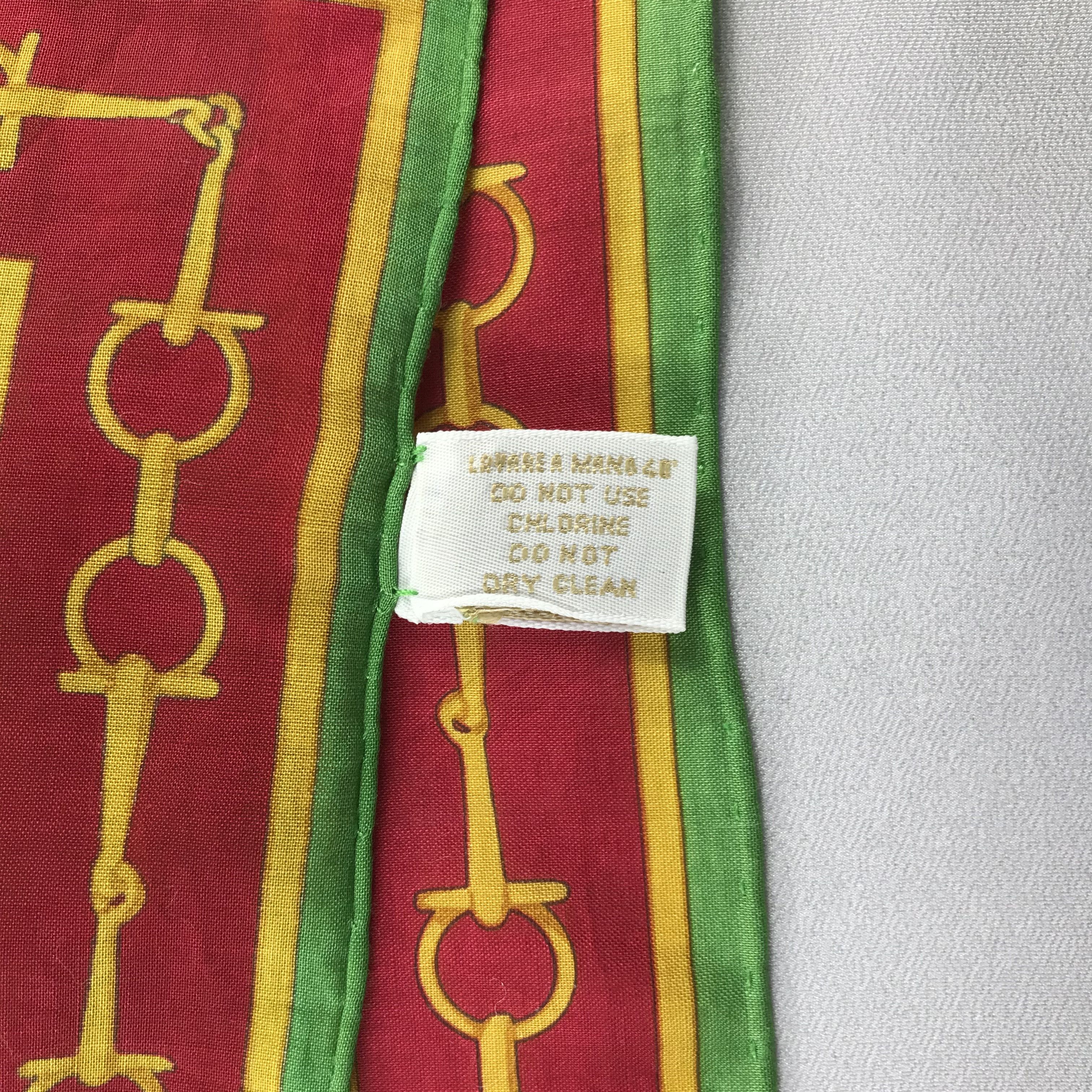 Gucci Gucci Handkerchief / Bandana / Neckerchief C719 Size ONE SIZE - 4 Thumbnail