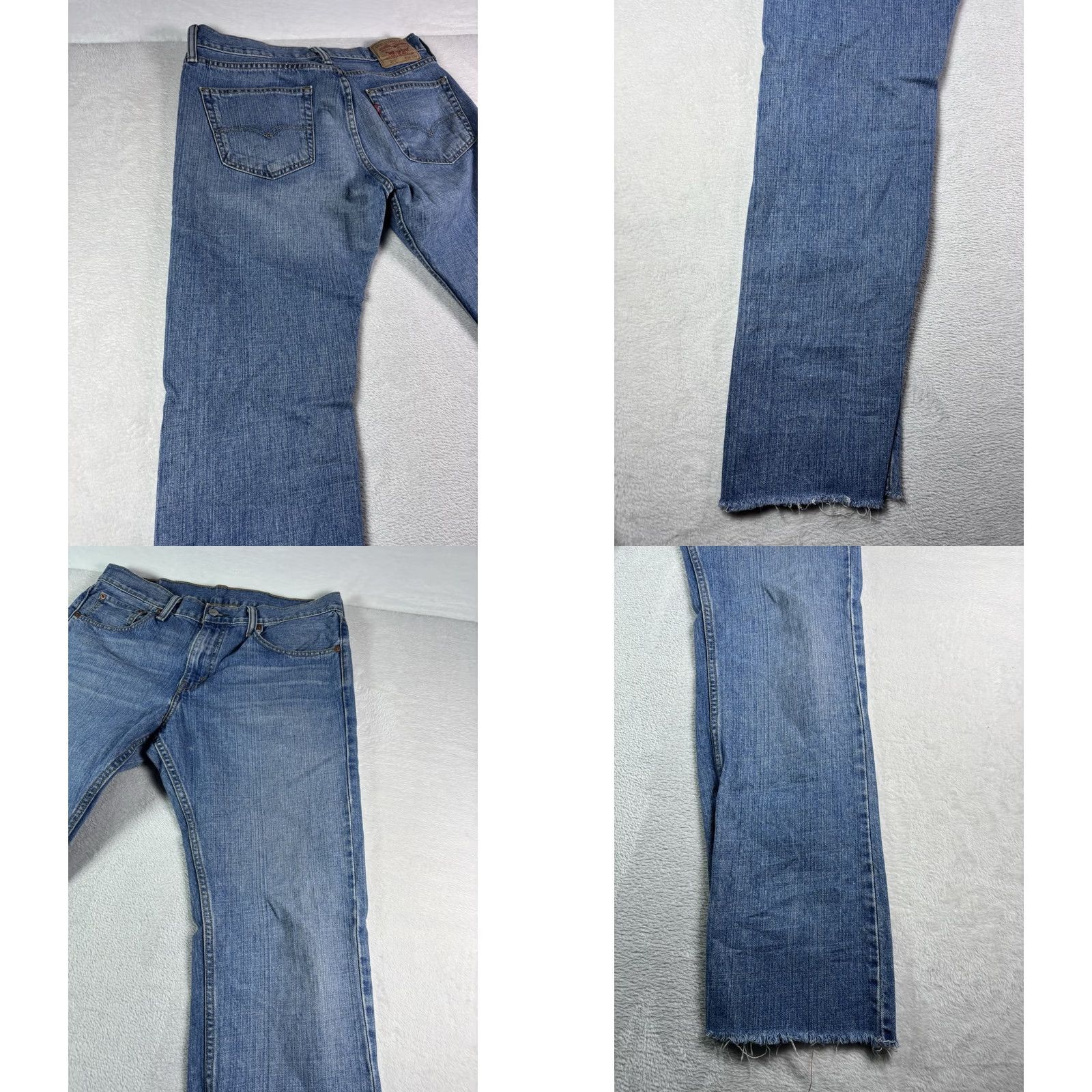 Levi's Levi's 527 Jeans Men Straight Light Wash Distressed Denim Size 34x34 34x32 Mid Rise 5-Pocket Vintage Blue Denim Regular Fit TGIFN? Size US 34 / EU 50 - 9 Thumbnail