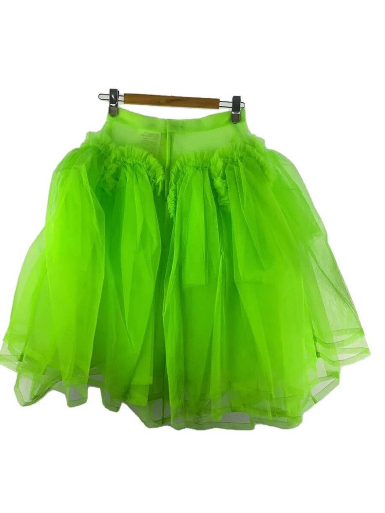 Comme des Garcons Comme des Garcons size S Fluorescent green vintage yarn ya Size 23" - 2 Thumbnail