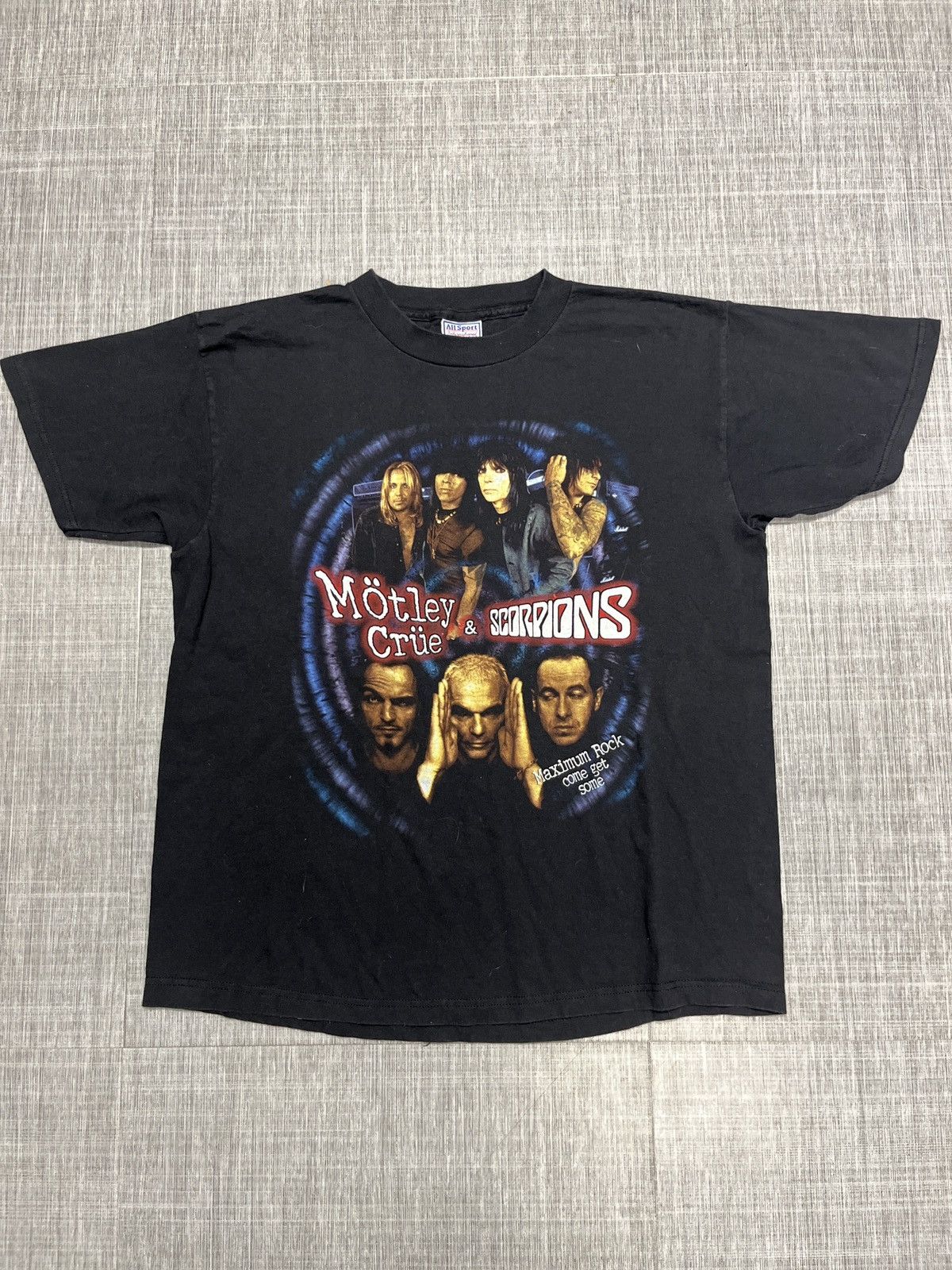 All Sport × Band Tees × Vintage 1999 Mötley Crue X Scorpions Tour Tee Size US L / EU 52-54 / 3 - 1 Thumbnail
